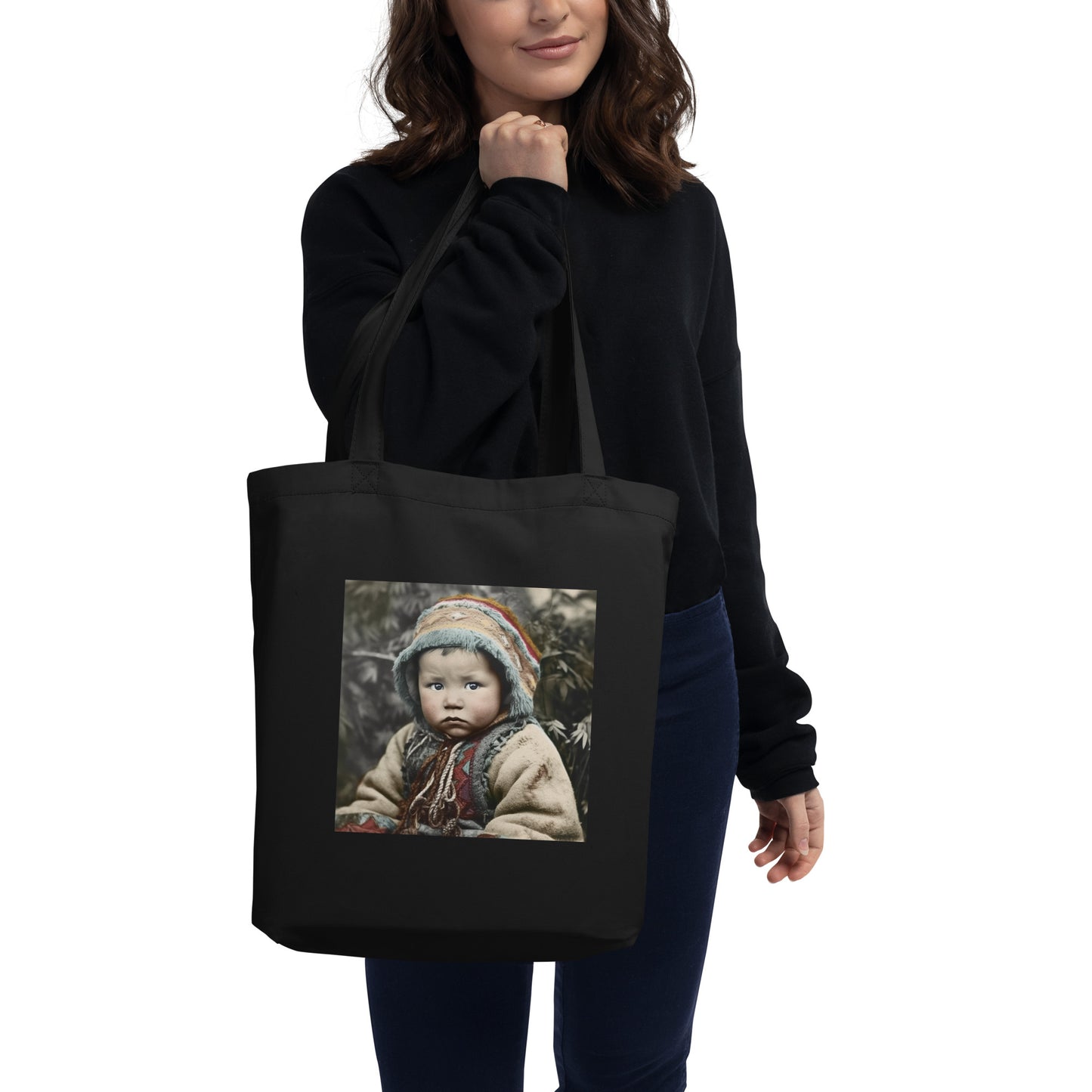 Tote Bag / Organic Cotton Twill / Portrait Koelbjerg Child I