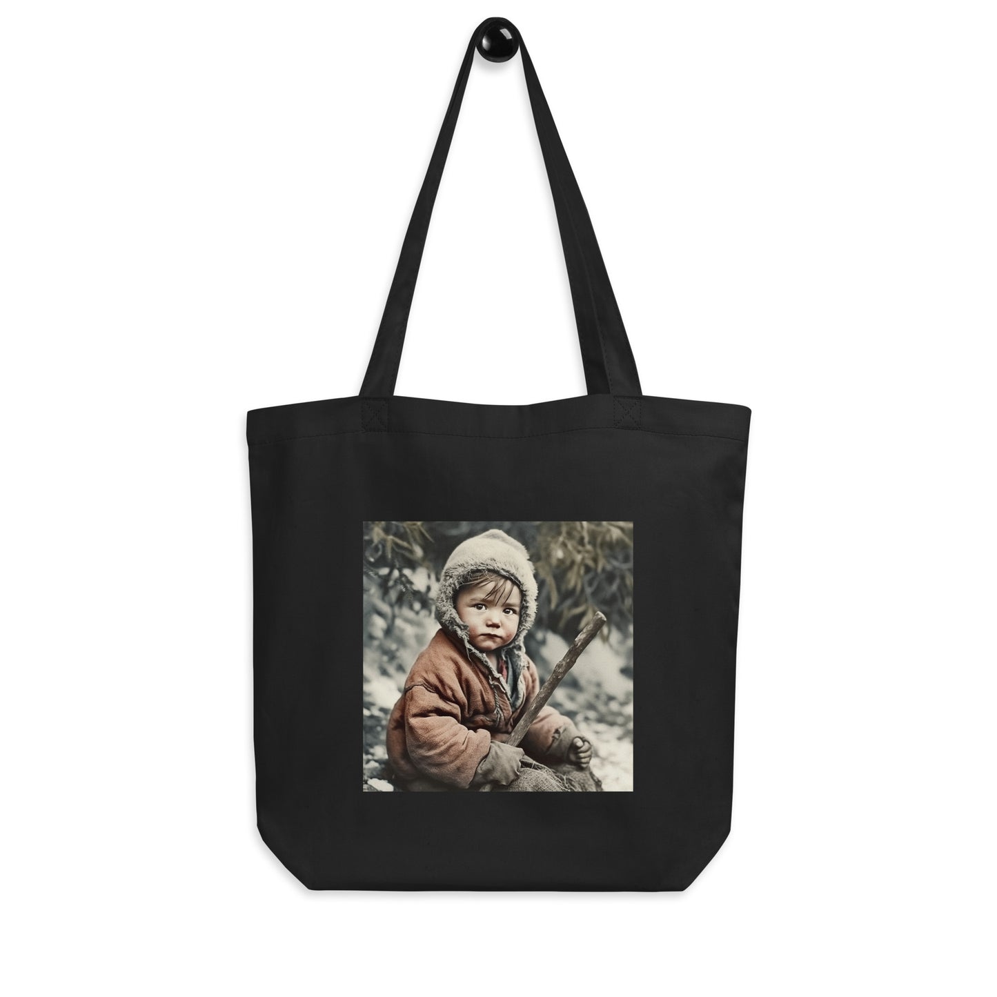 Tote Bag / Organic Cotton Twill / Portrait Ötzi Tisenjoch I