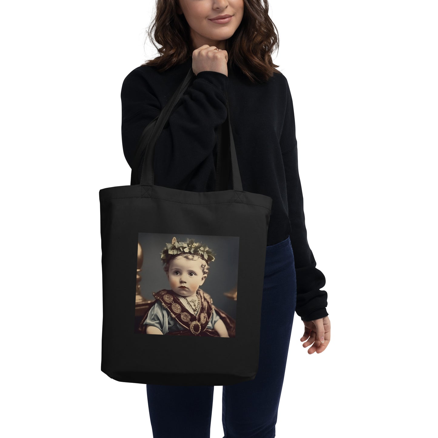 Tote Bag / Organic Cotton Twill / Portrait Gaius Julius I