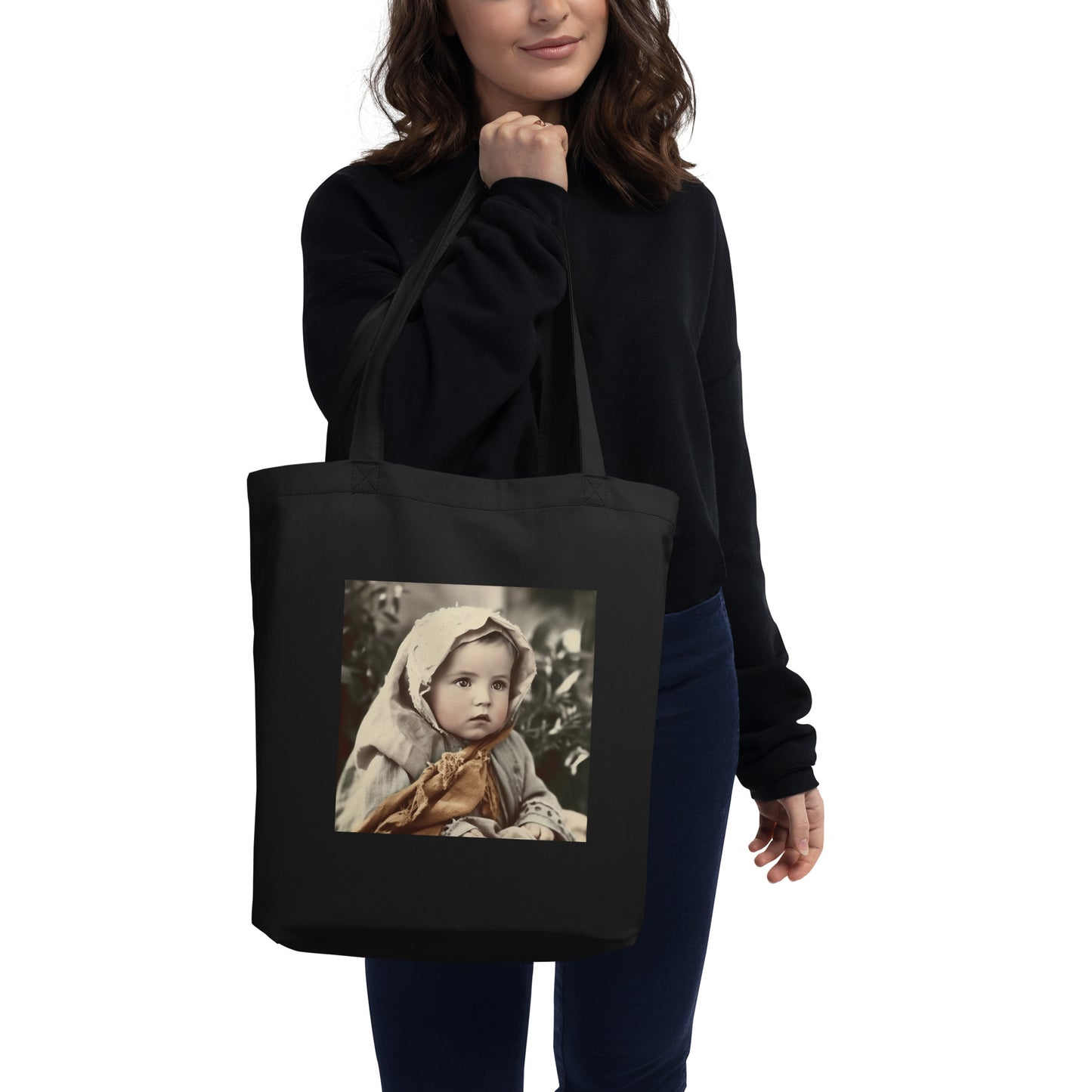 Tote Bag / Organic Cotton Twill / Portrait Jesus Nazareth I