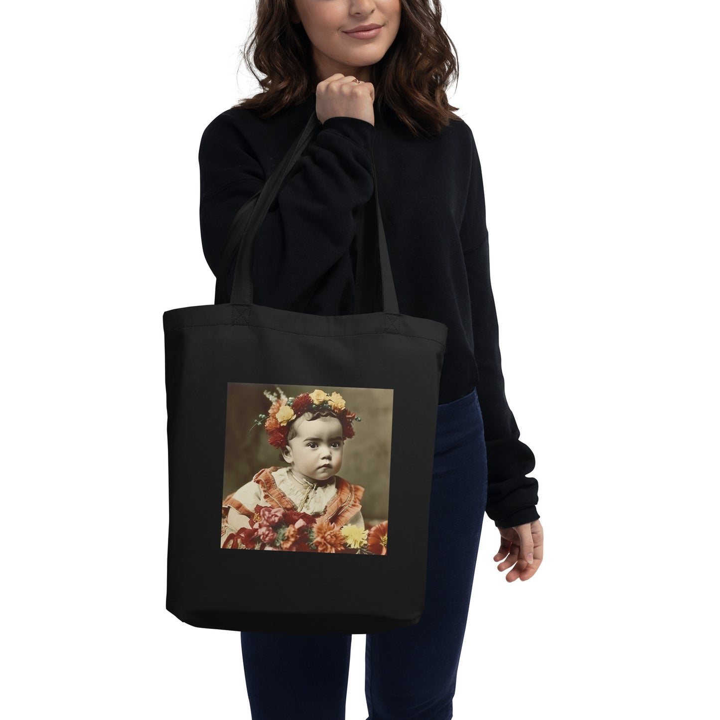 Tote Bag / Organic Cotton Twill / Portrait Magdalena Frida I