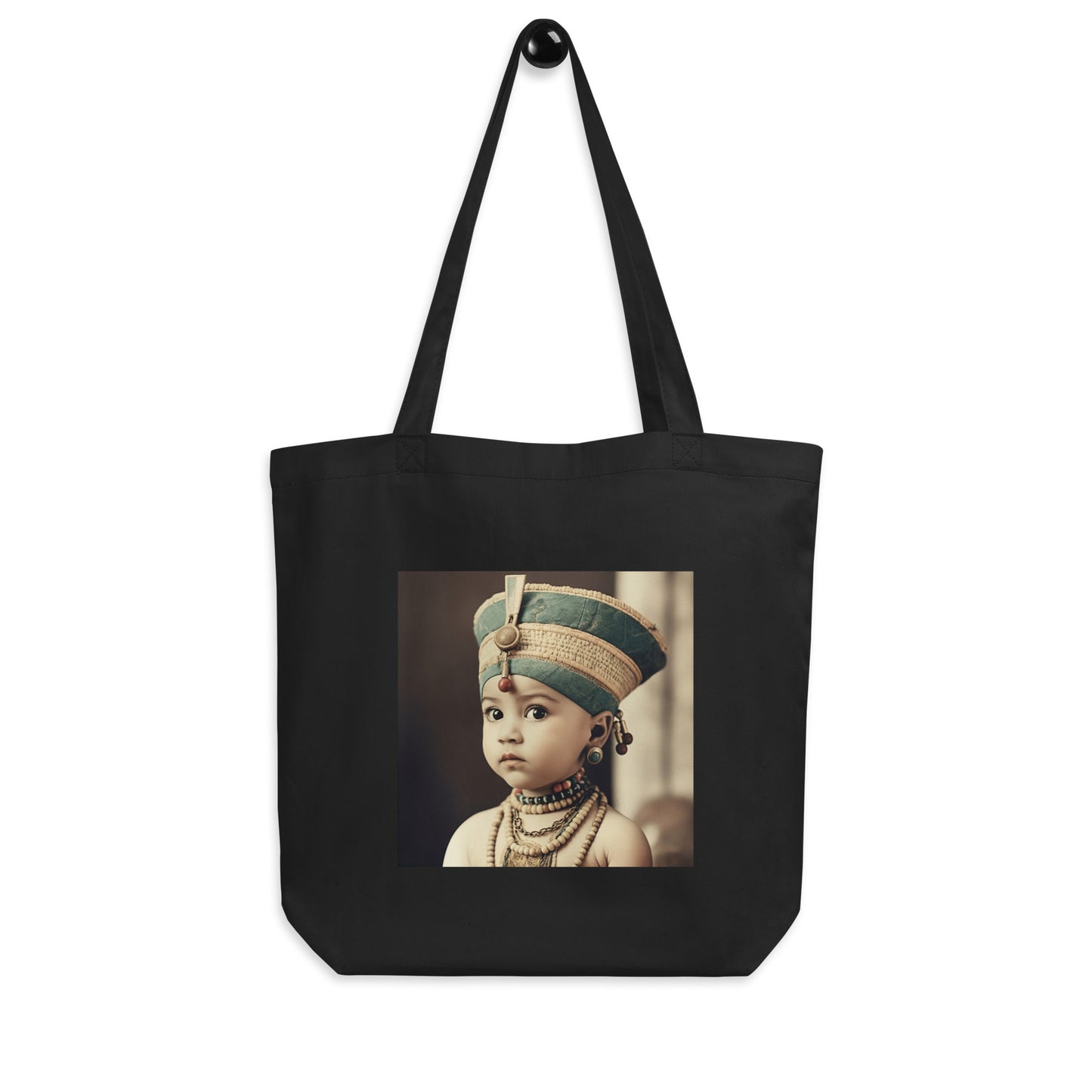 Tote Bag / Organic Cotton Twill / Portrait Nefertiti Neferneferuaten I