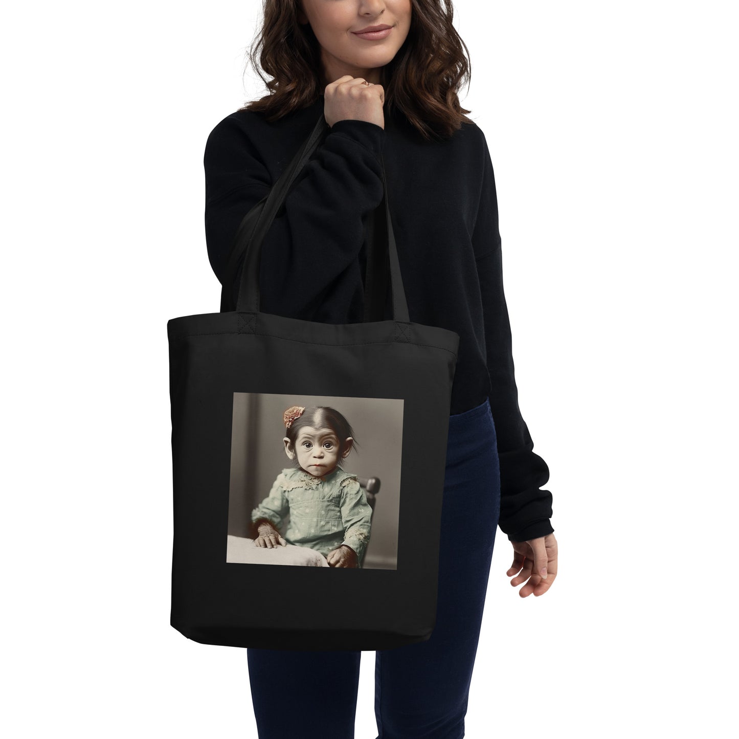 Tote Bag / Organic Cotton Twill / Portrait Lucy Dinkinesh I