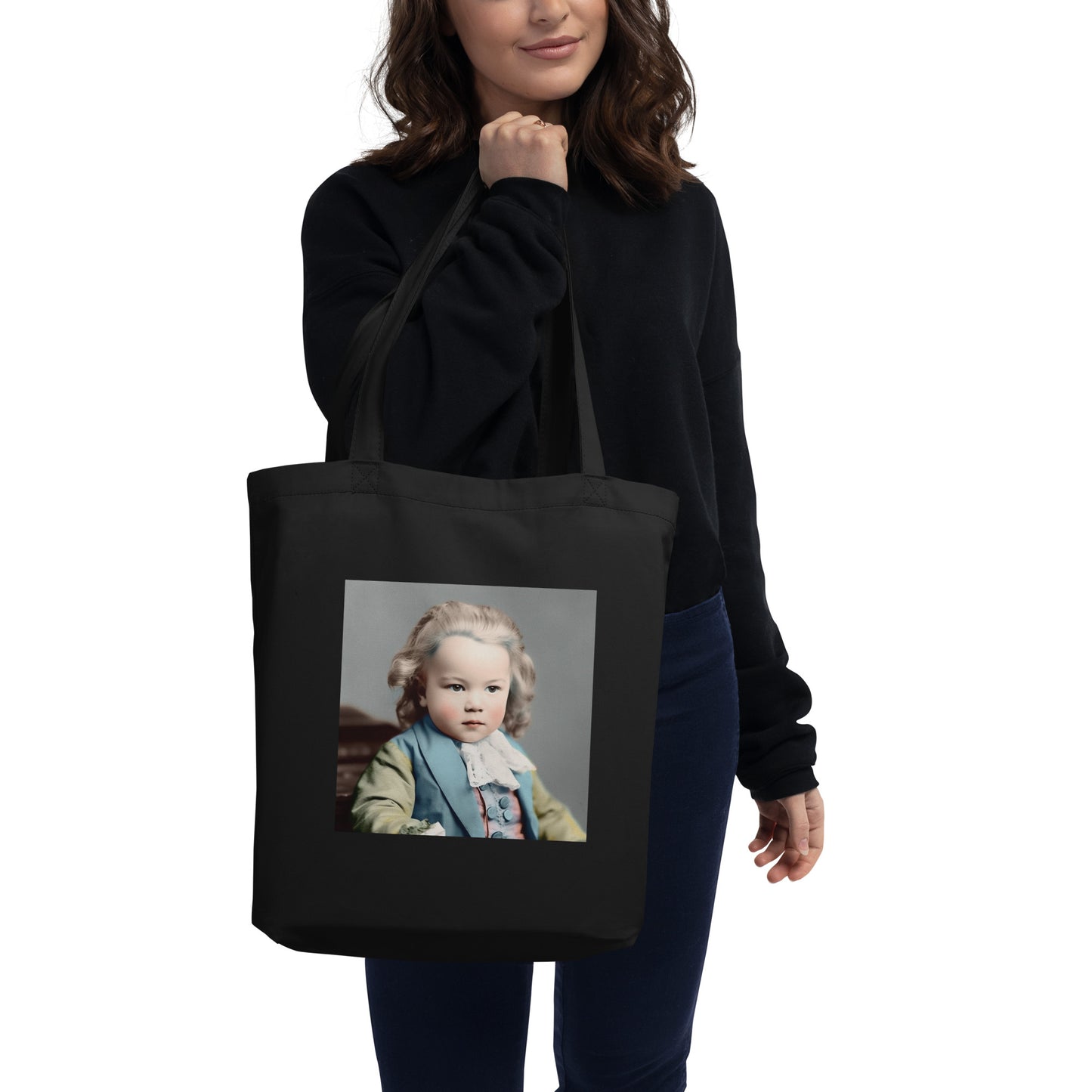 Tote Bag / Organic Cotton Twill / Portrait Johann Sebastian V