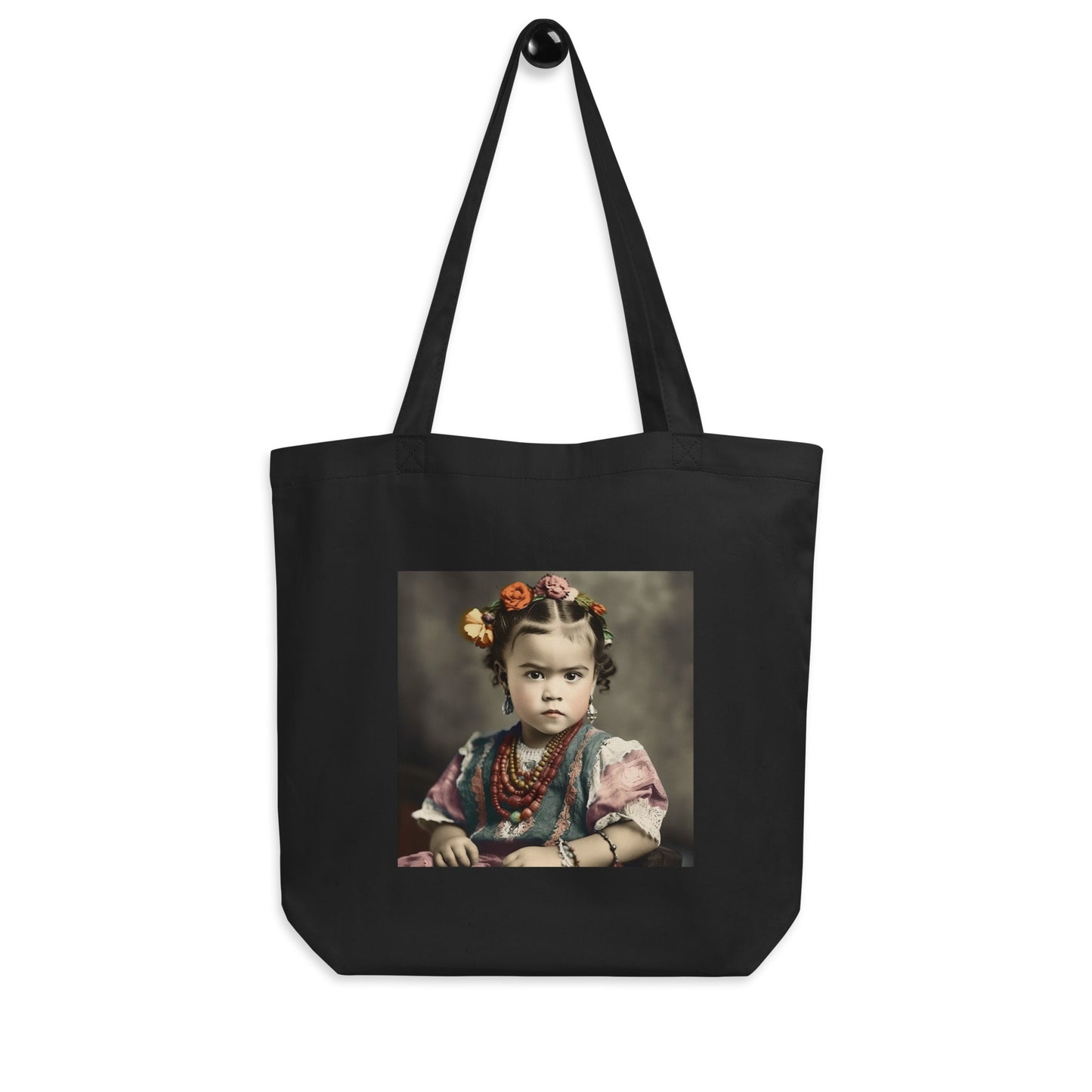 Tote Bag / Organic Cotton Twill / Portrait Magdalena Frida VIII