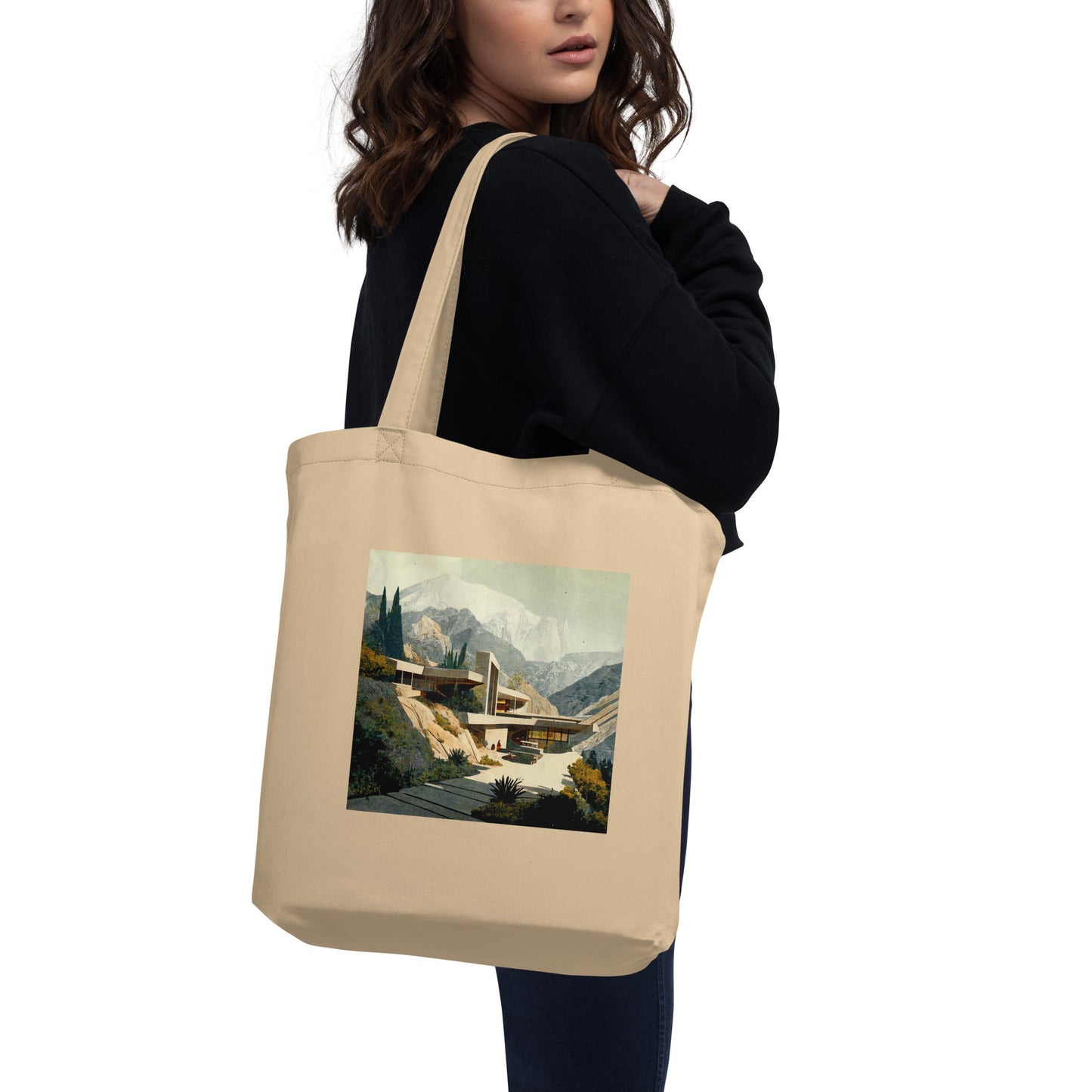 Tote Bag / Organic Cotton Twill / Architecture #1