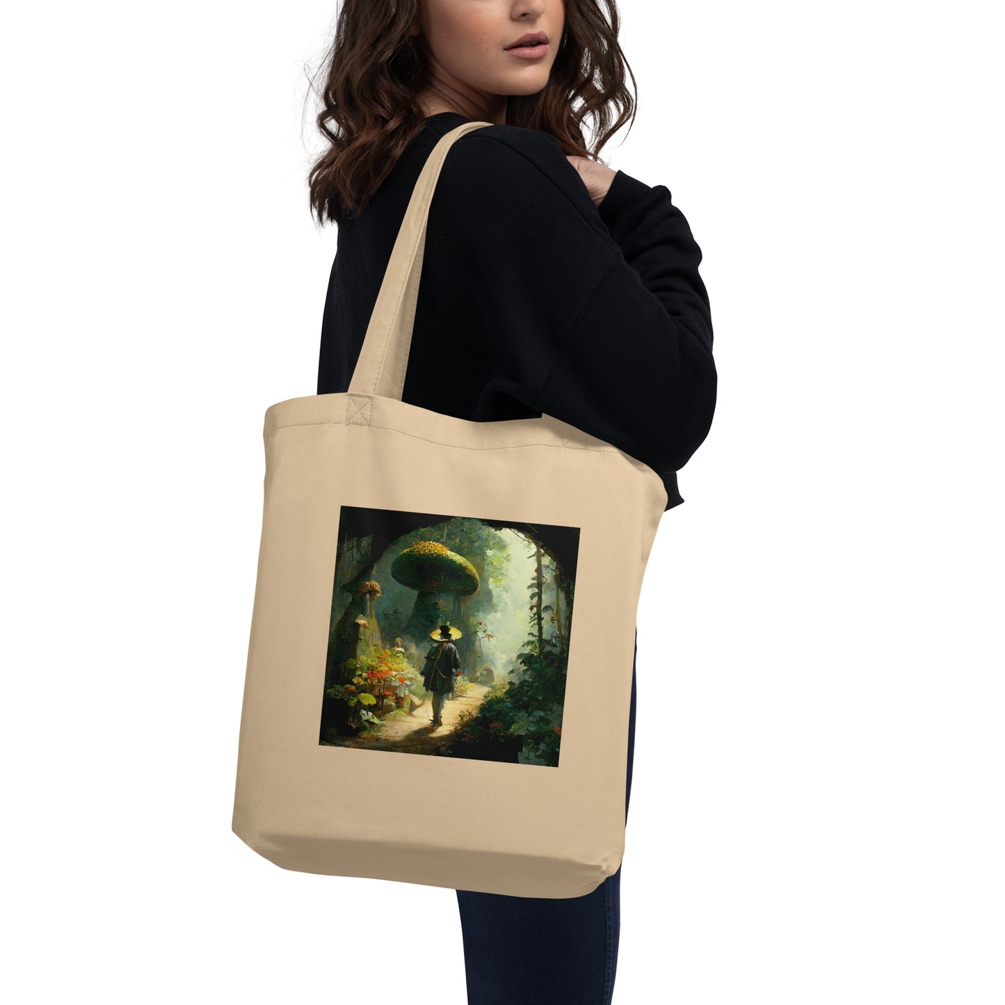 Tote Bag / Organic Cotton Twill / Fairytale Forest #2