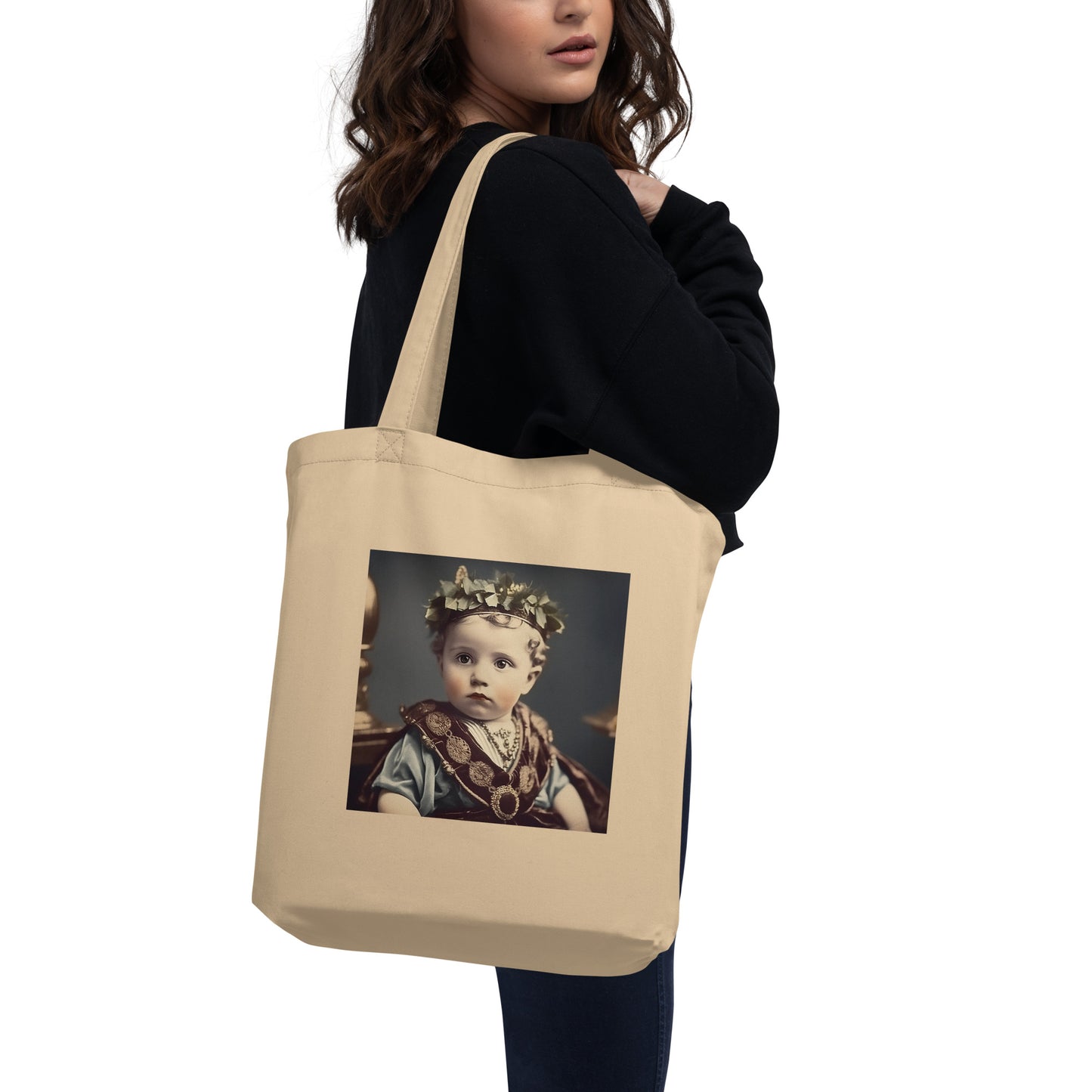 Tote Bag / Organic Cotton Twill / Portrait Gaius Julius I