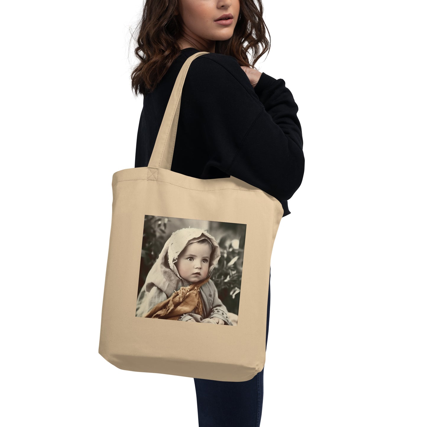 Tote Bag / Organic Cotton Twill / Portrait Jesus Nazareth I