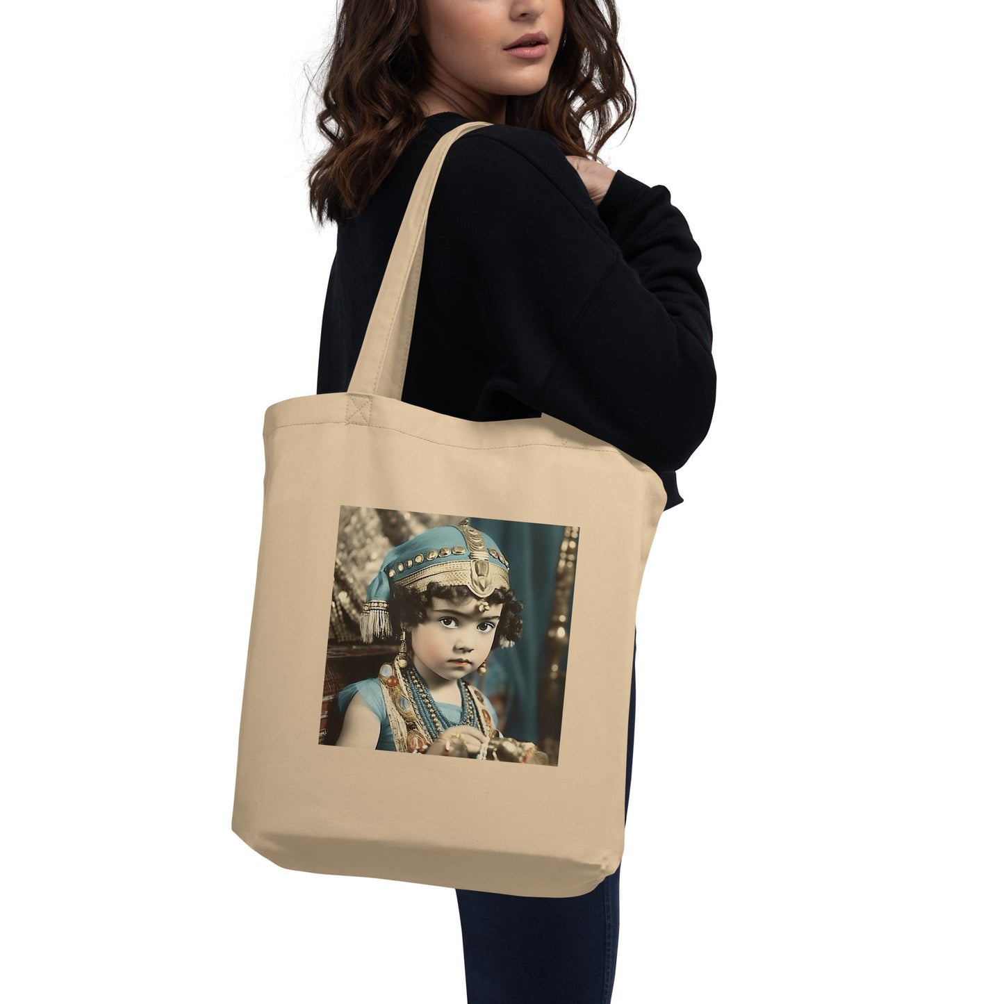 Tote Bag / Organic Cotton Twill / Portrait Cleopatra Philopator II