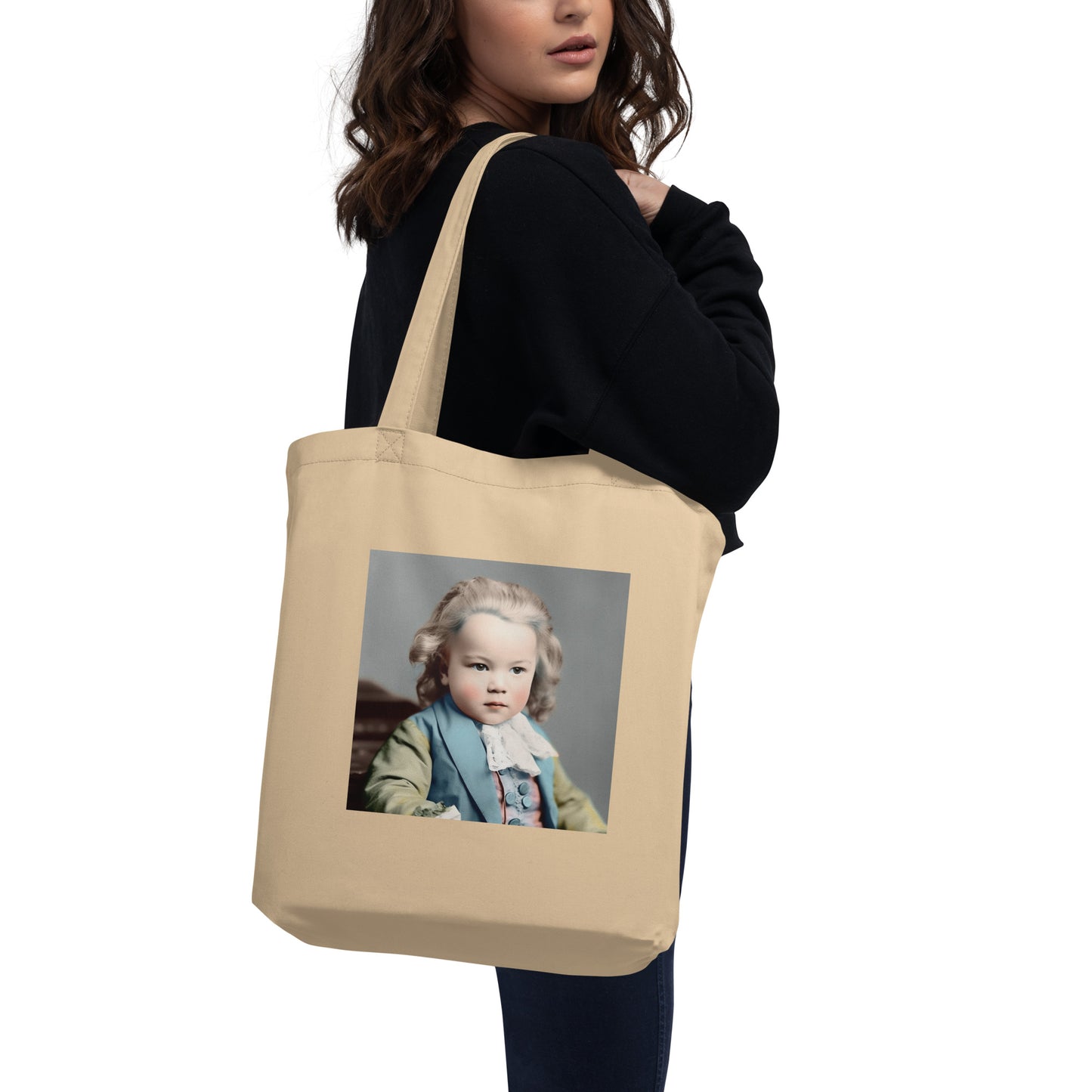 Tote Bag / Organic Cotton Twill / Portrait Johann Sebastian V