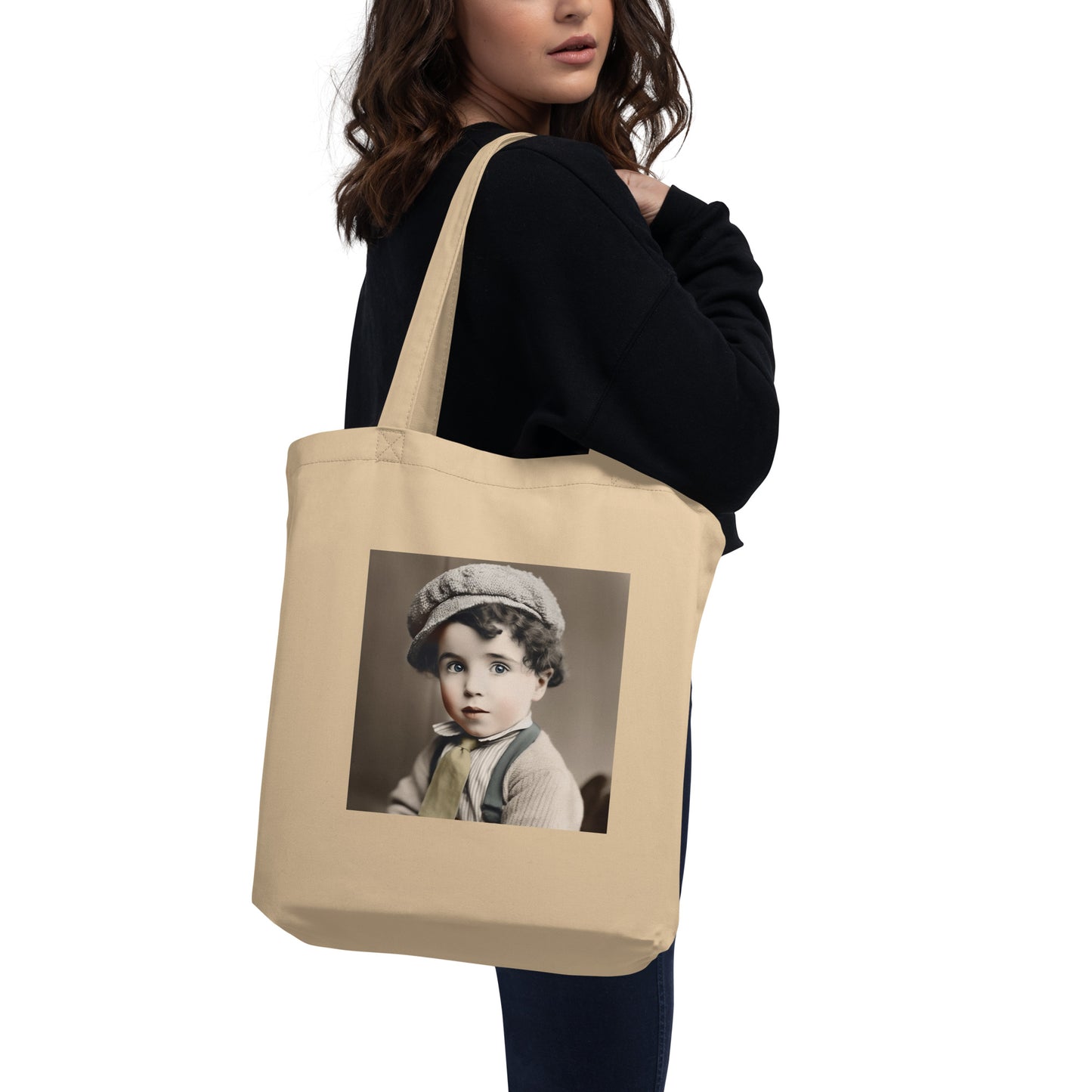 Tote Bag / Organic Cotton Twill / Portrait Charles 'Charlie' Spencer III