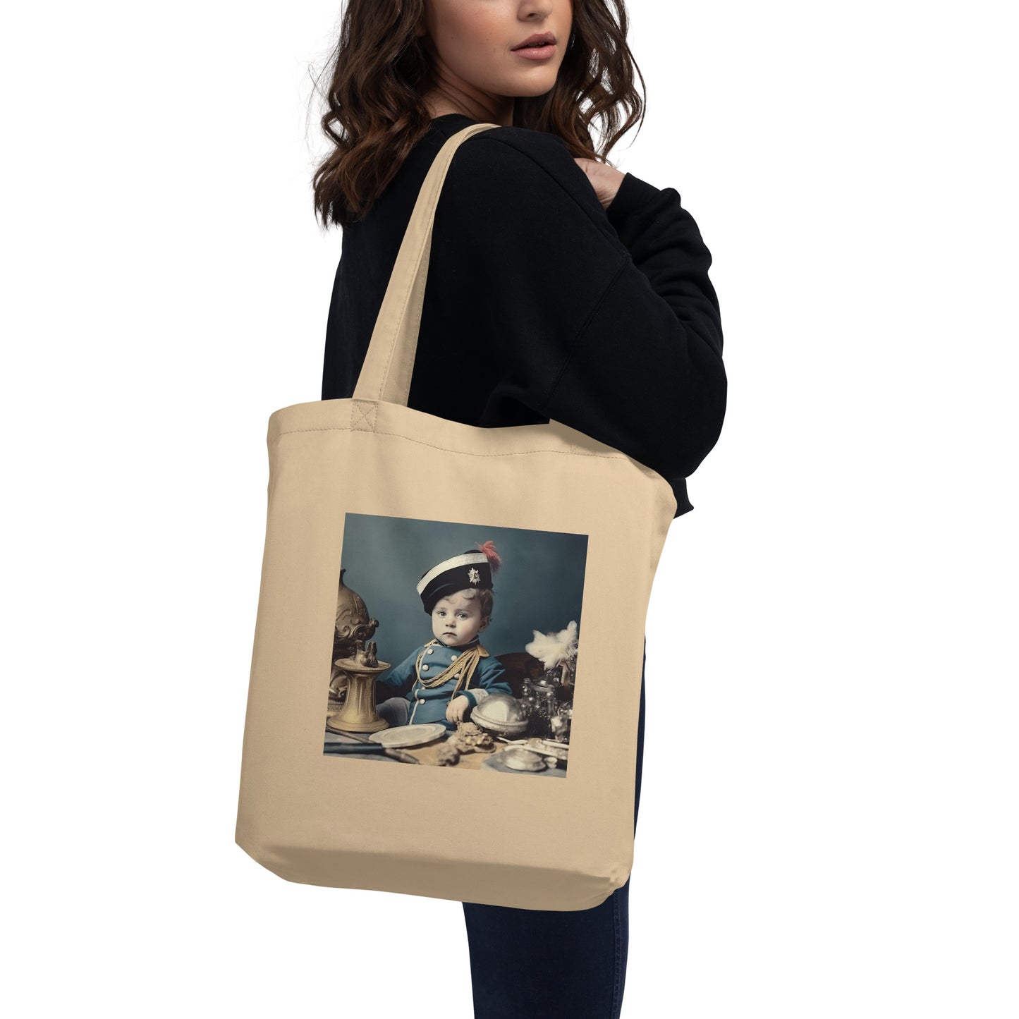 Tote Bag / Organic Cotton Twill / Portrait Napoleon Carlo VIII