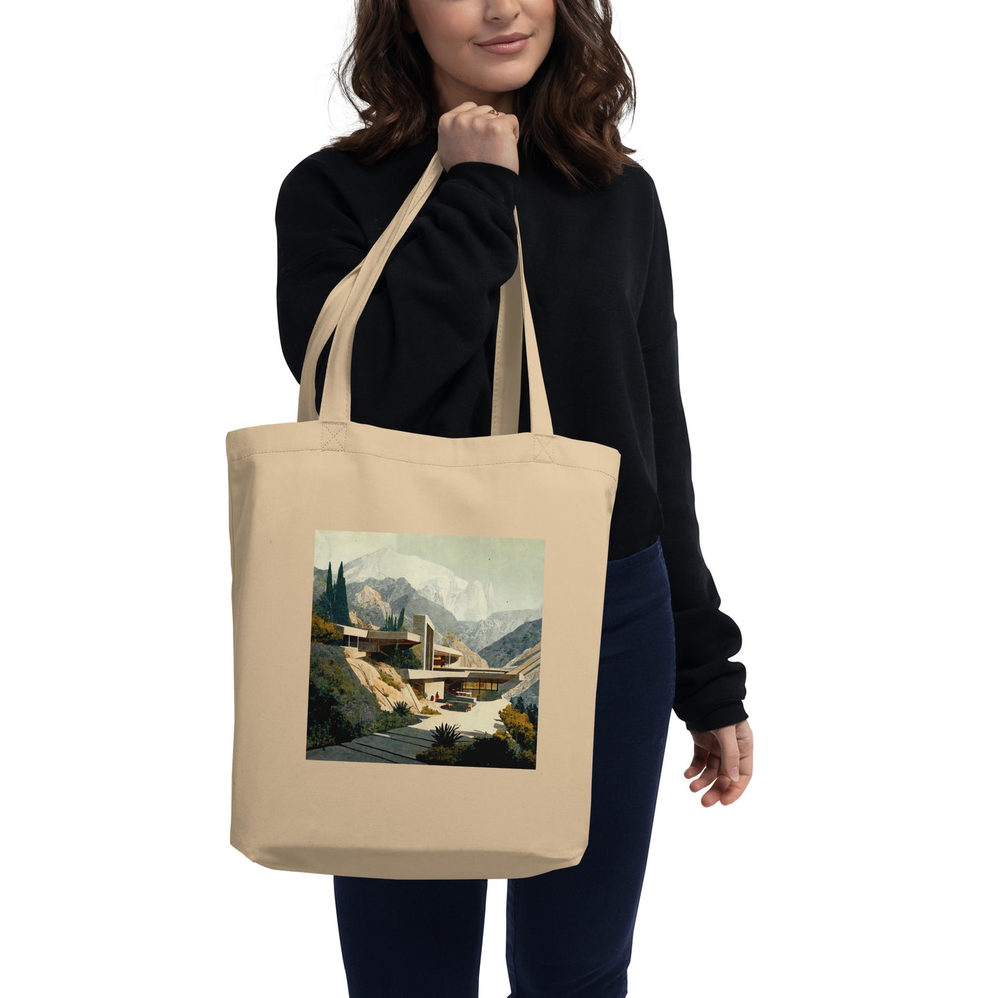 Tote Bag / Organic Cotton Twill / Architecture #1