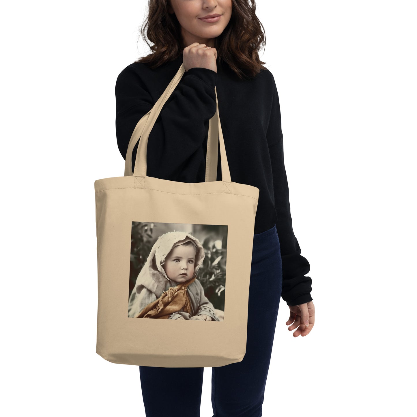 Tote Bag / Organic Cotton Twill / Portrait Jesus Nazareth I