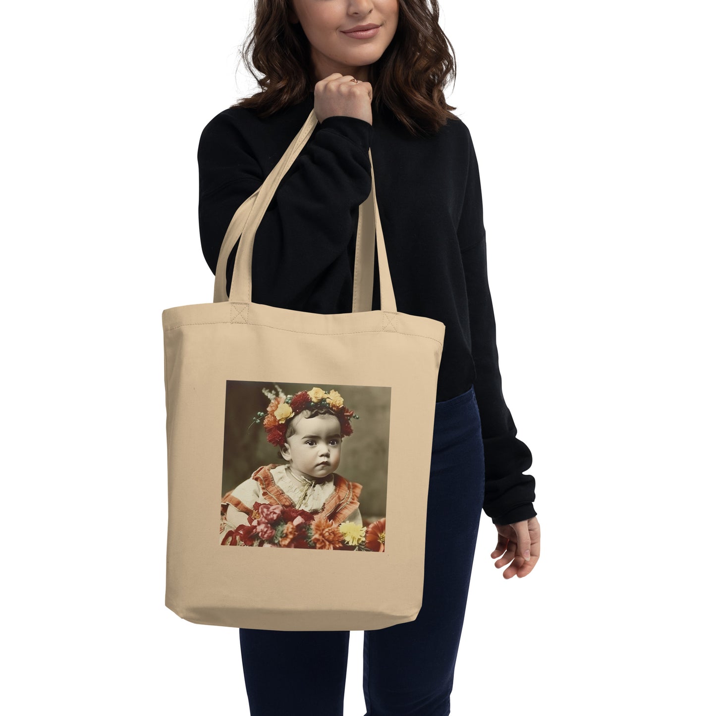 Tote Bag / Organic Cotton Twill / Portrait Magdalena Frida I