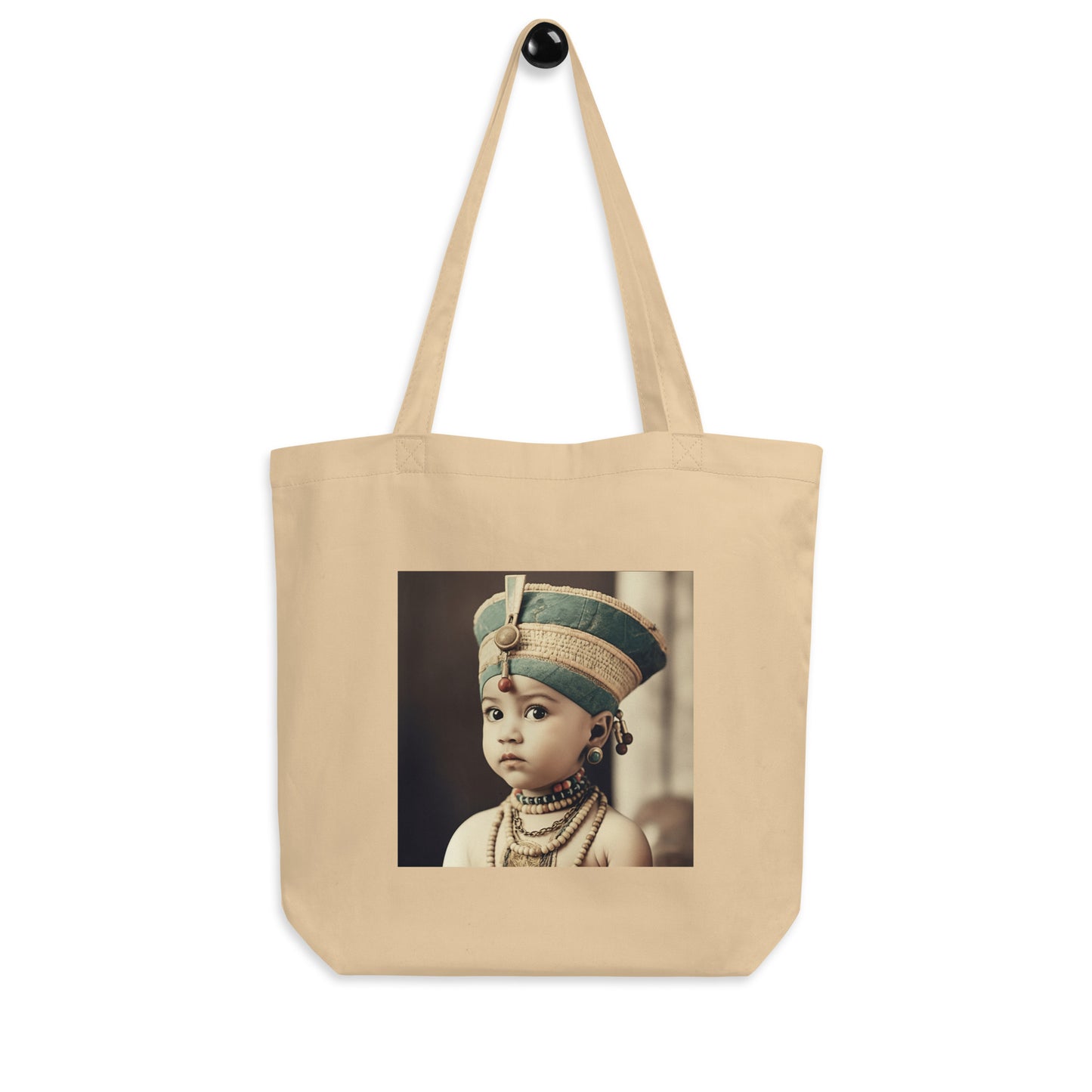 Tote Bag / Organic Cotton Twill / Portrait Nefertiti Neferneferuaten I