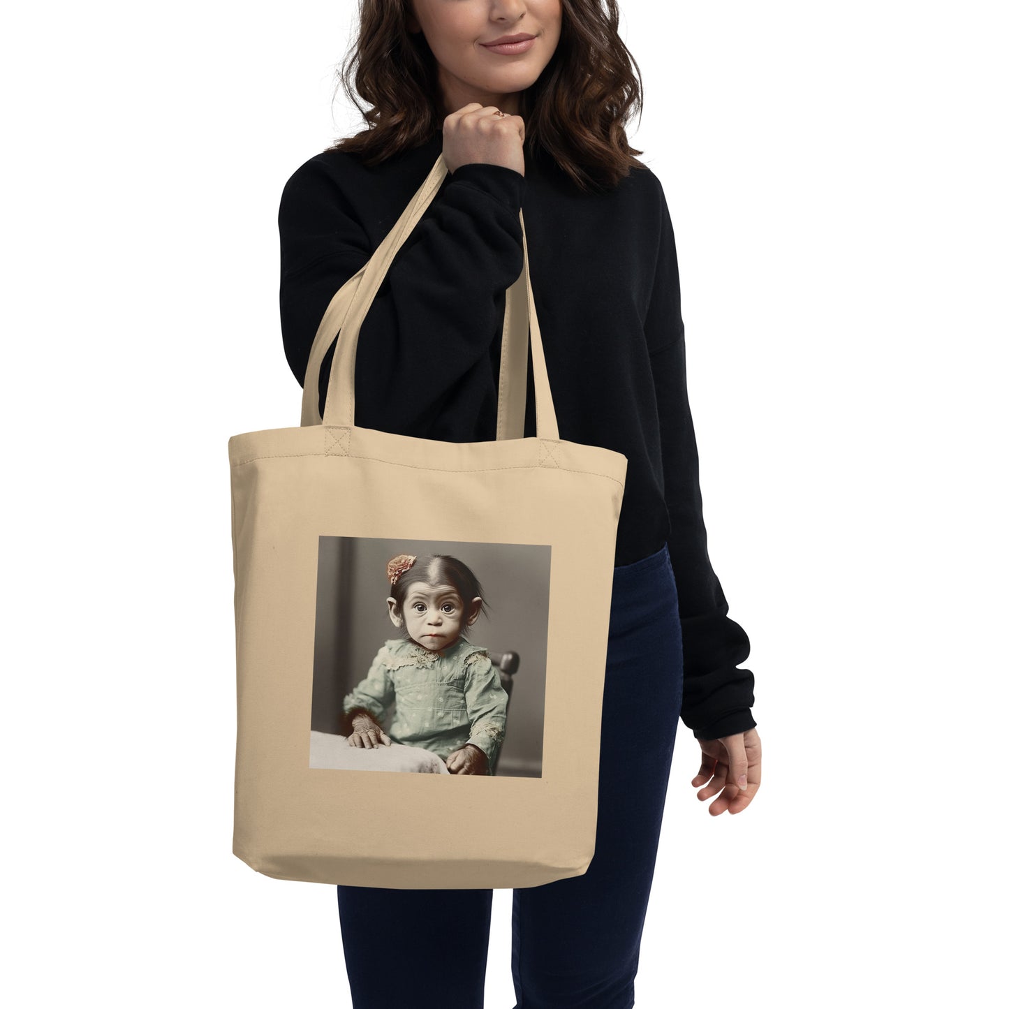 Tote Bag / Organic Cotton Twill / Portrait Lucy Dinkinesh I