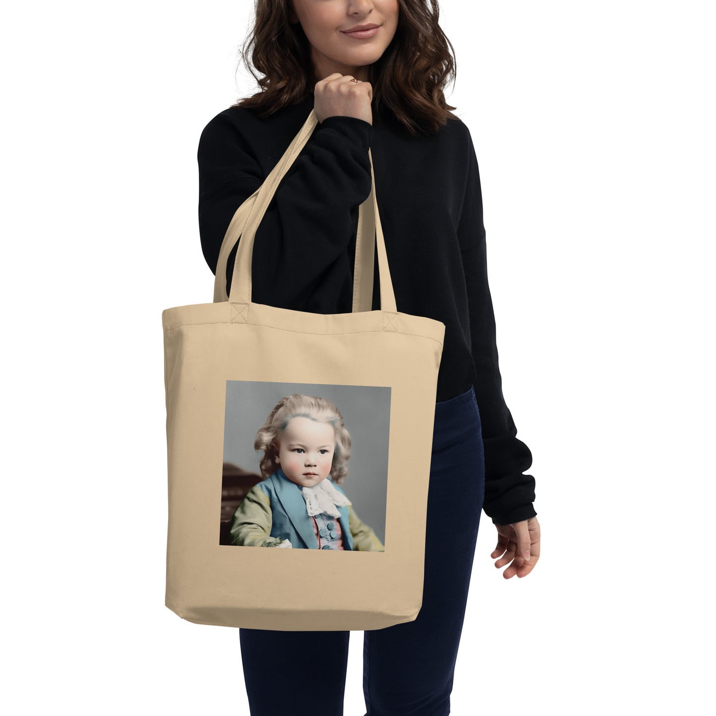 Tote Bag / Organic Cotton Twill / Portrait Johann Sebastian V