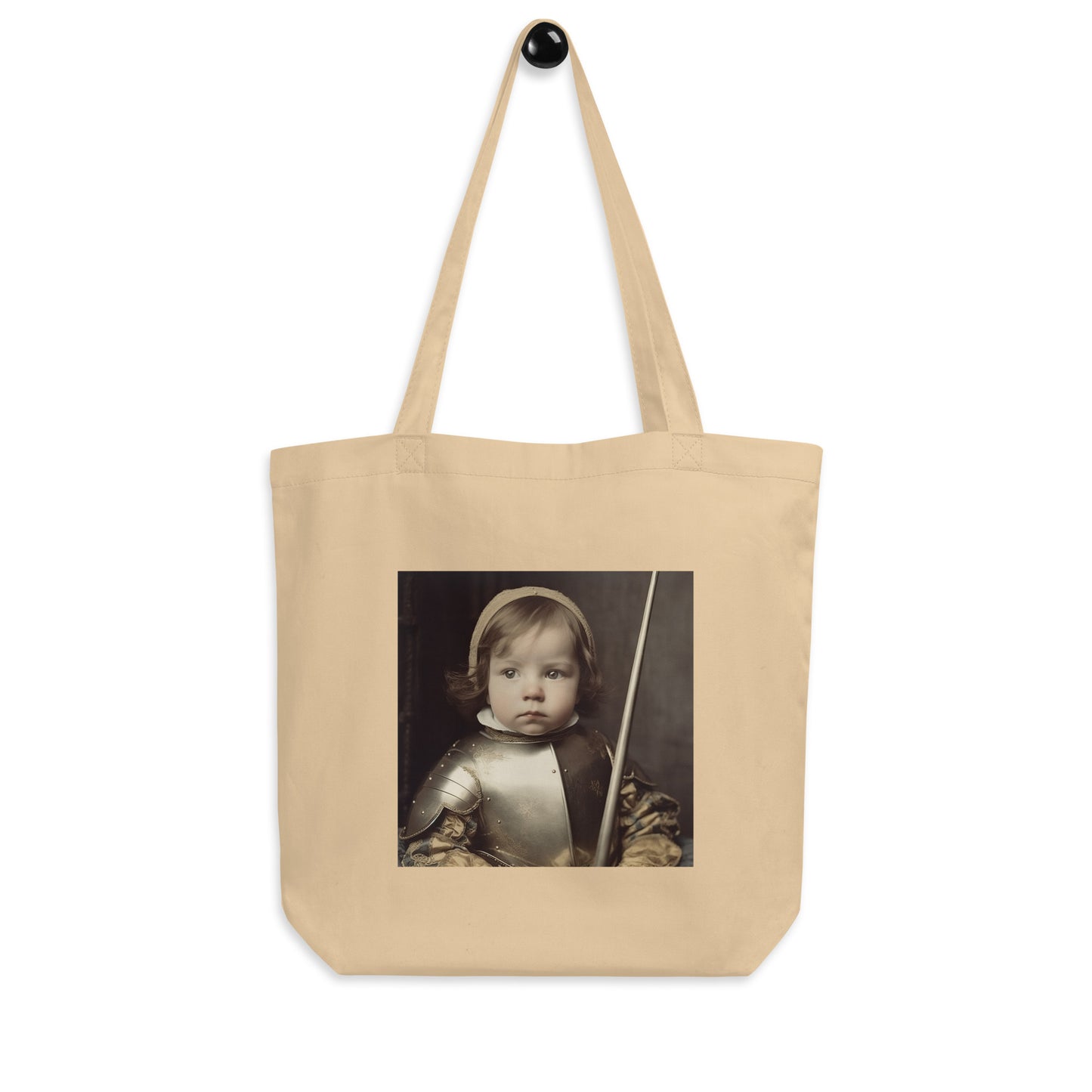 Tote Bag / Organic Cotton Twill / Portrait Jeanne 'Joan' Arc II