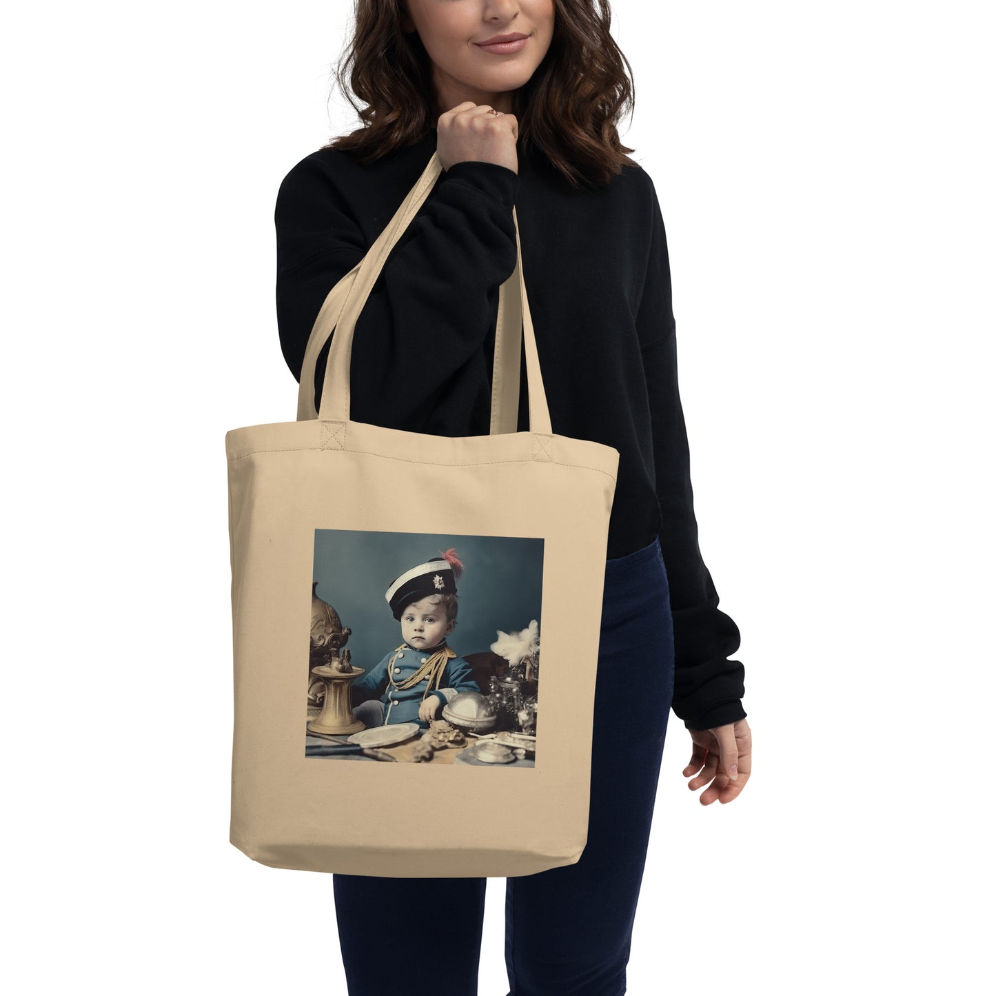 Tote Bag / Organic Cotton Twill / Portrait Napoleon Carlo VIII