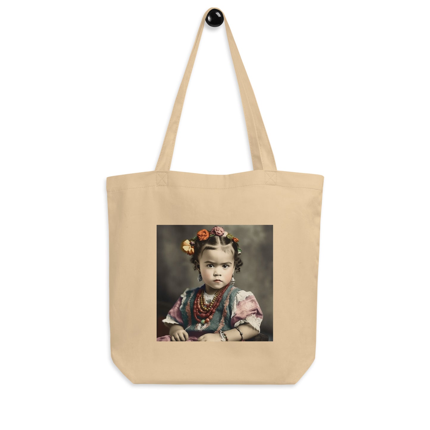 Tote Bag / Organic Cotton Twill / Portrait Magdalena Frida VIII