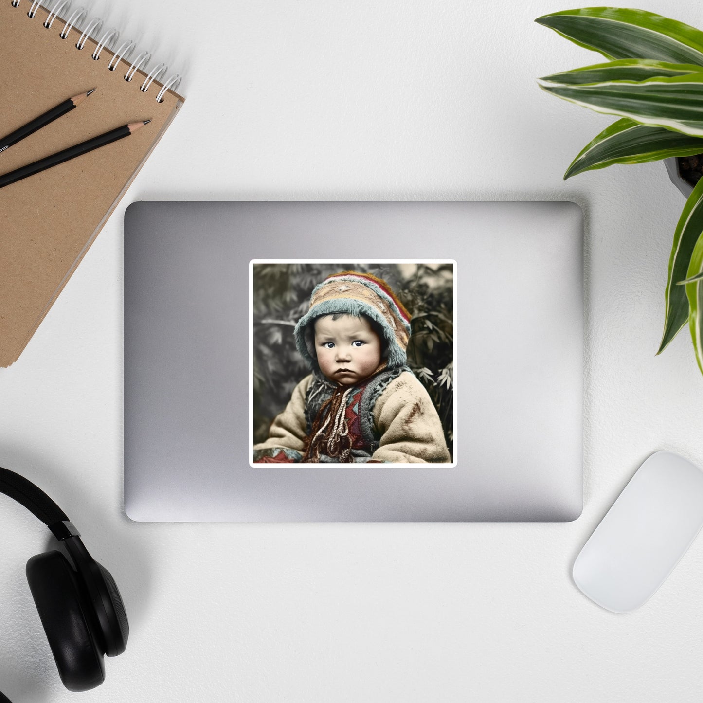 Sticker / 1x Large / Portrait Koelbjerg Child I