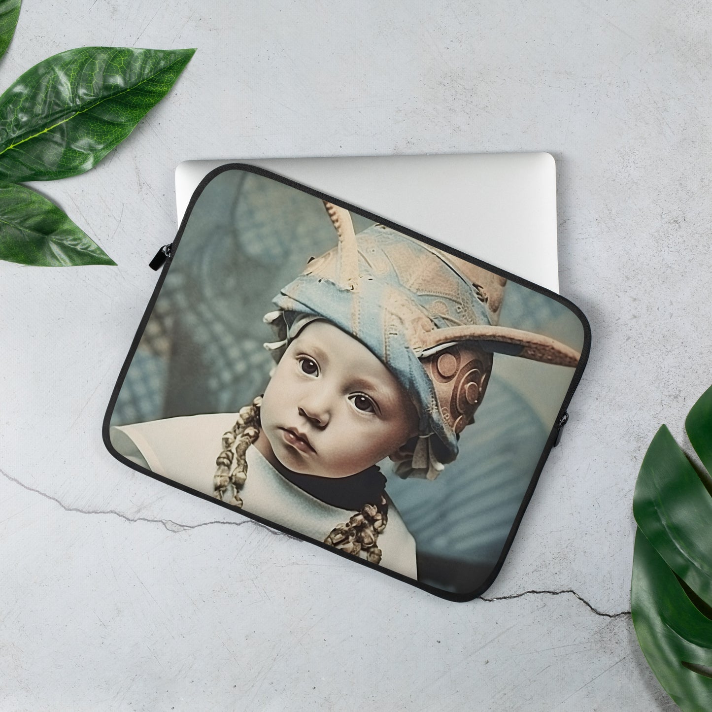 Laptop Sleeve / Neoprene / Portrait Akhenaten Amenhotep II