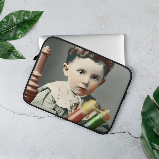 Laptop Sleeve / Neoprene / Portrait Nikola Milutin I