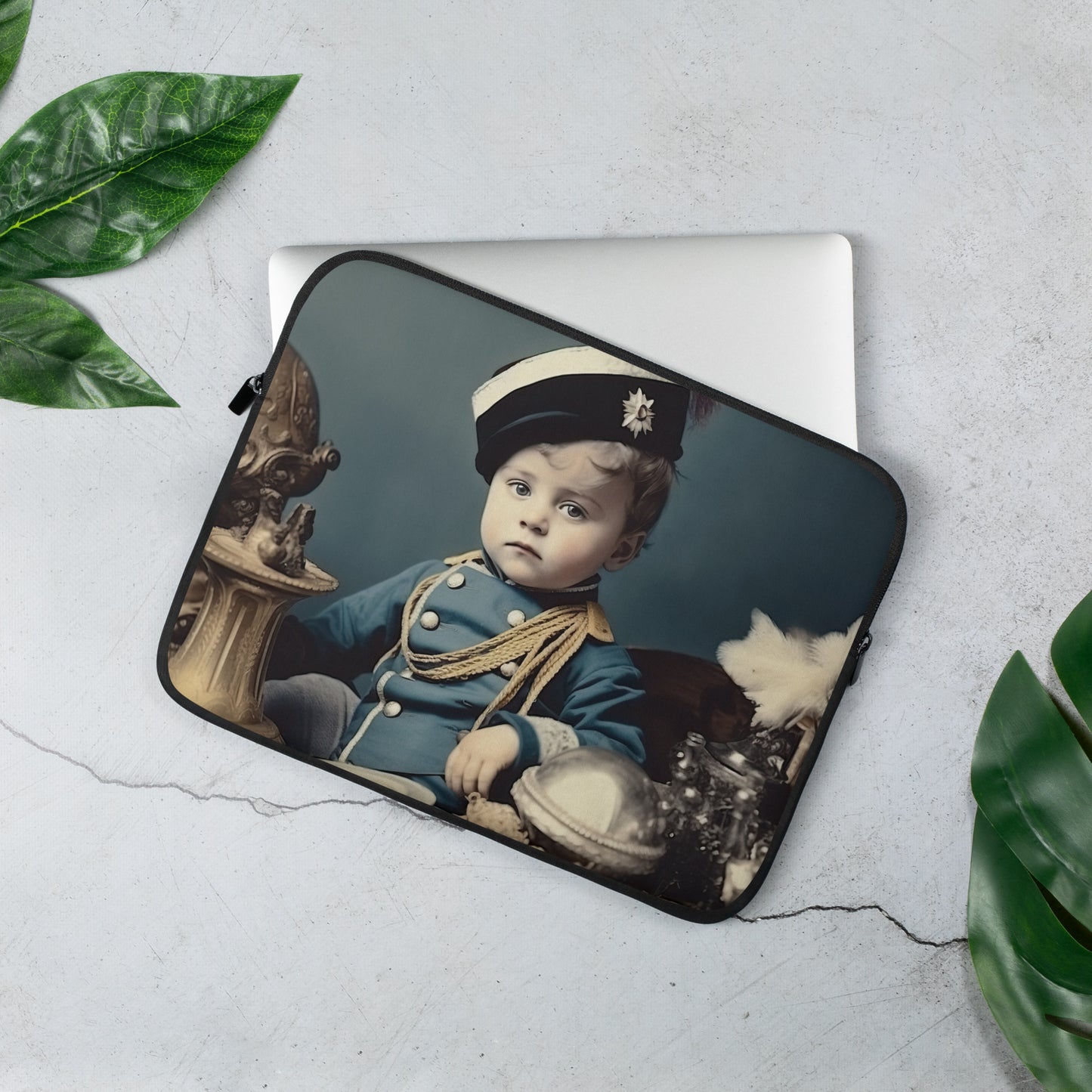 Laptop Sleeve / Neoprene / Portrait Napoleon Carlo VIII