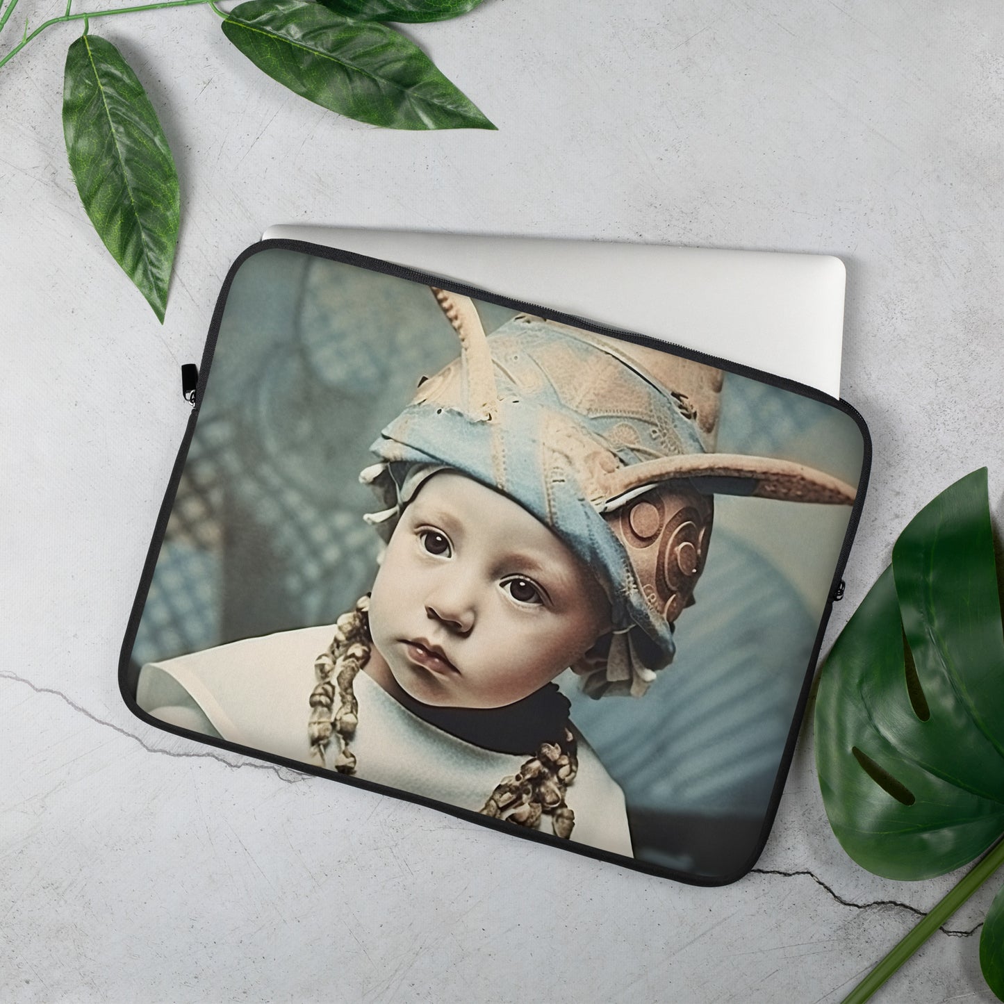 Laptop Sleeve / Neoprene / Portrait Akhenaten Amenhotep II