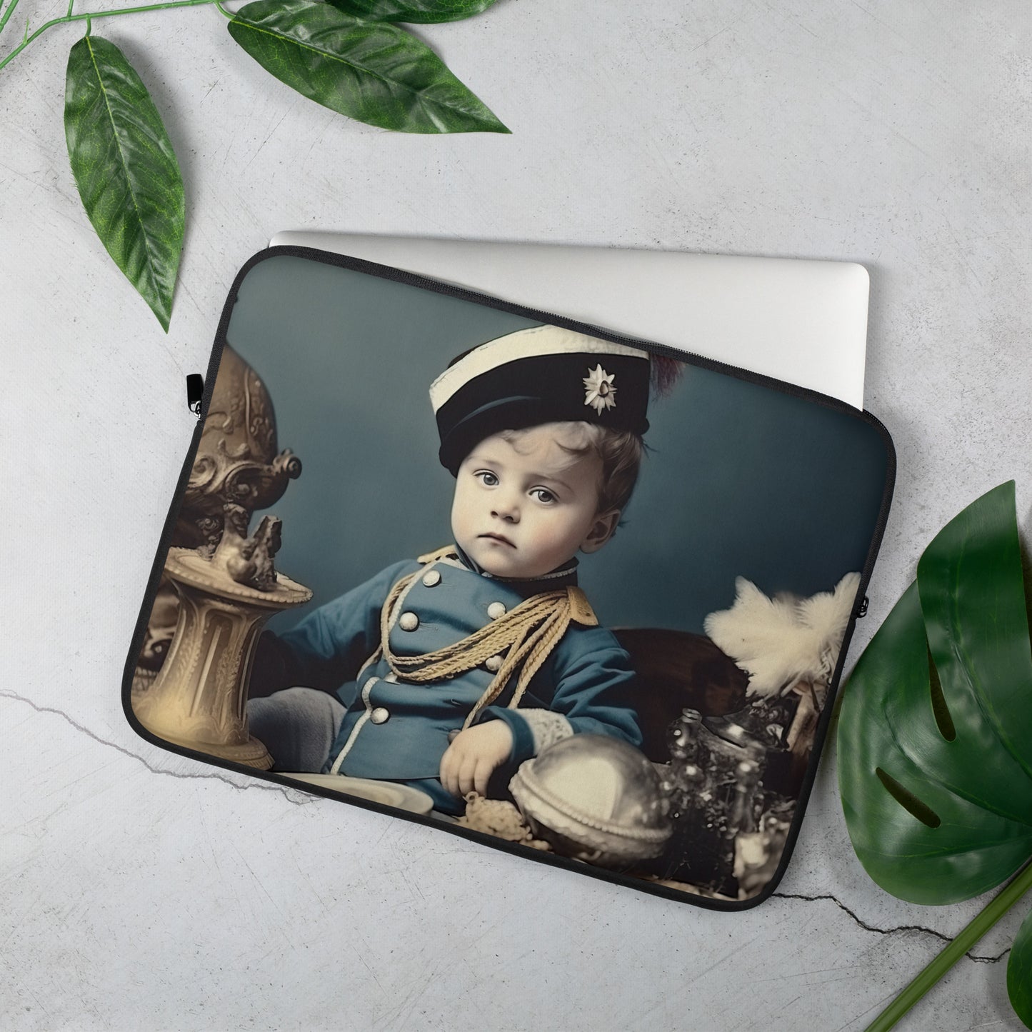 Laptop Sleeve / Neoprene / Portrait Napoleon Carlo VIII