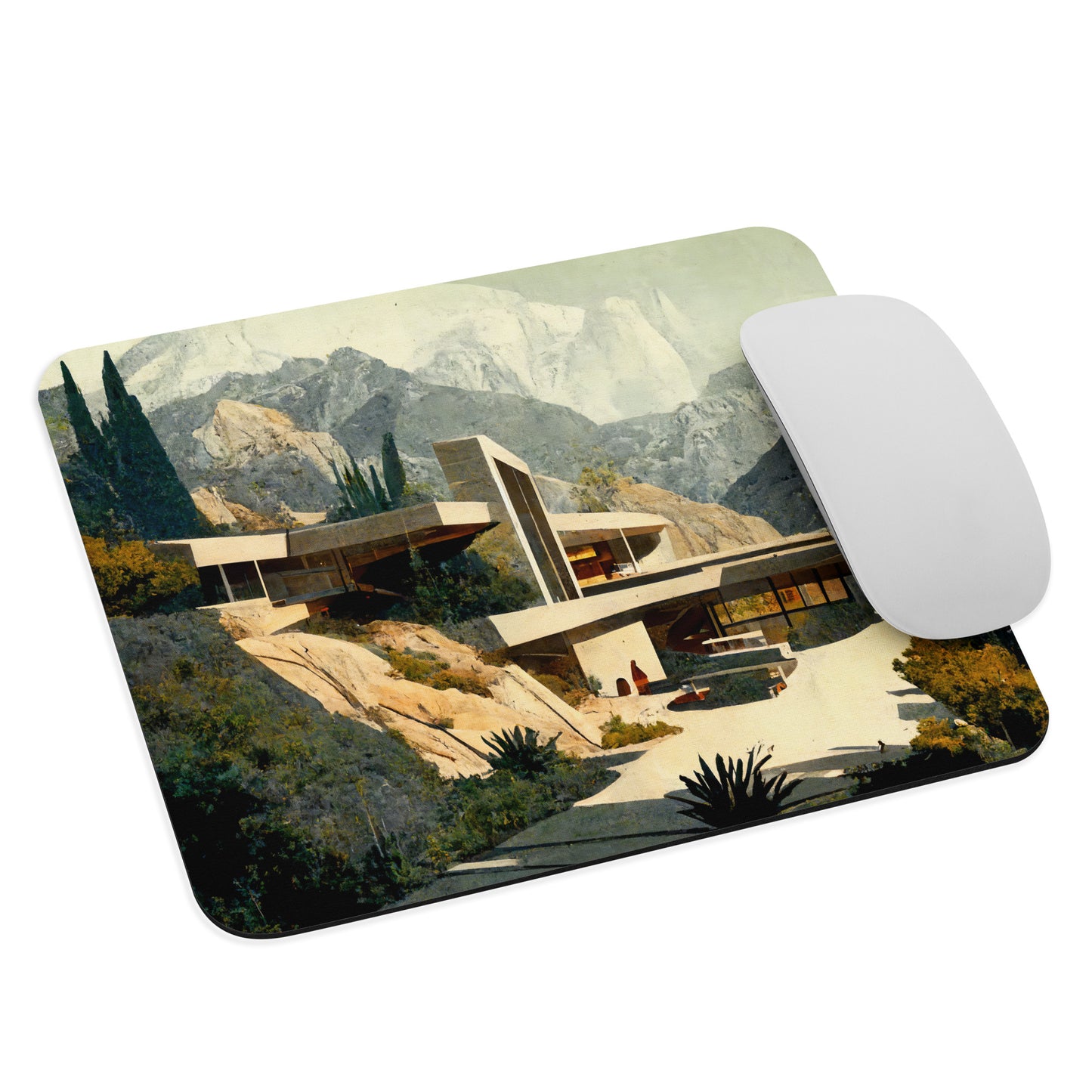 Mouse Pad / Non-slip / Architecture #1