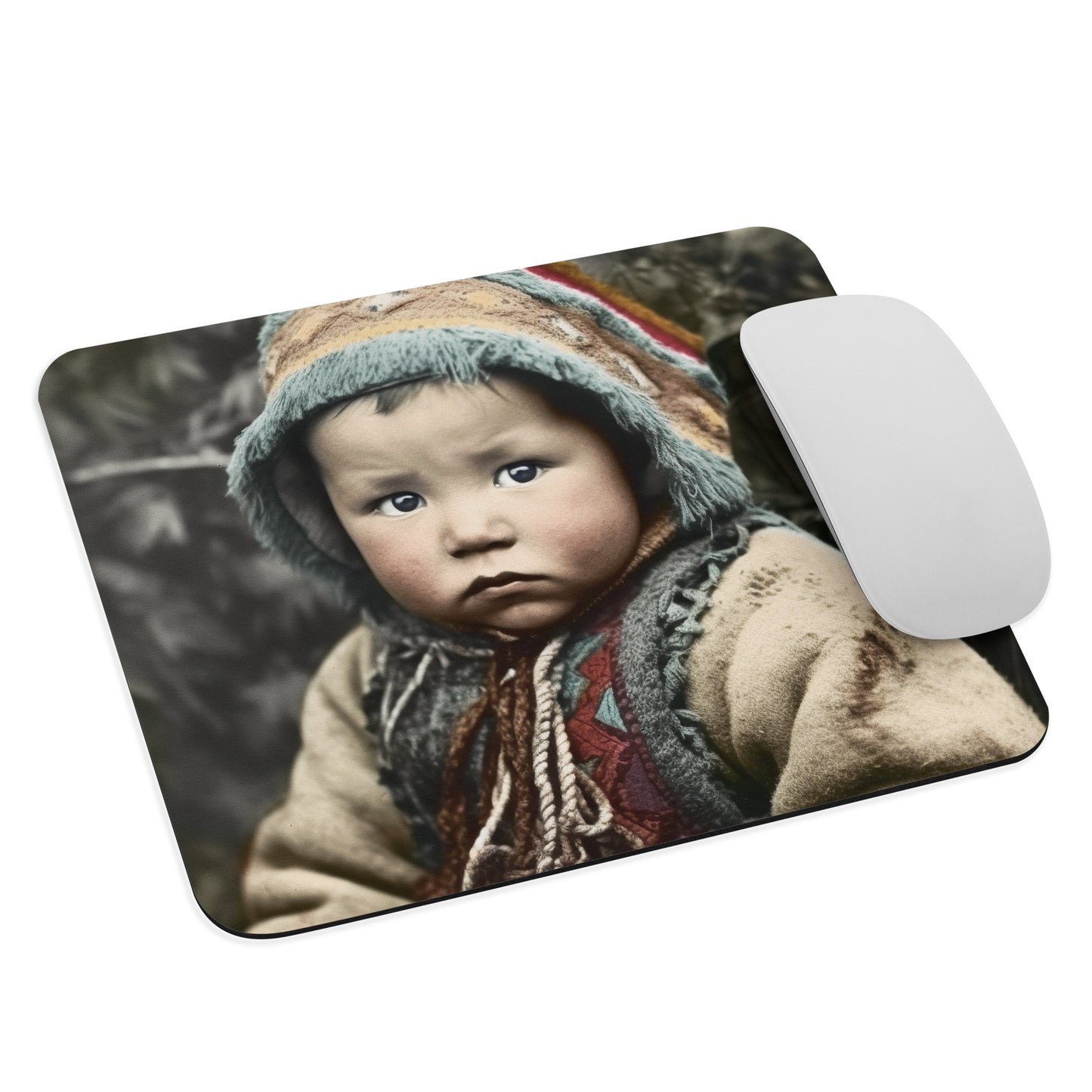 Mouse Pad / Non-slip / Portrait Koelbjerg Child I