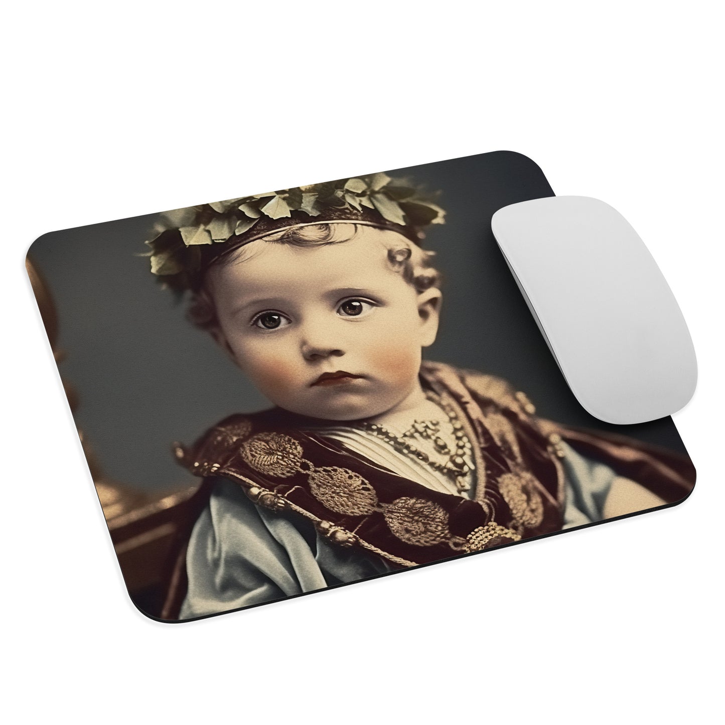 Mouse Pad / Non-slip / Portrait Gaius Julius I