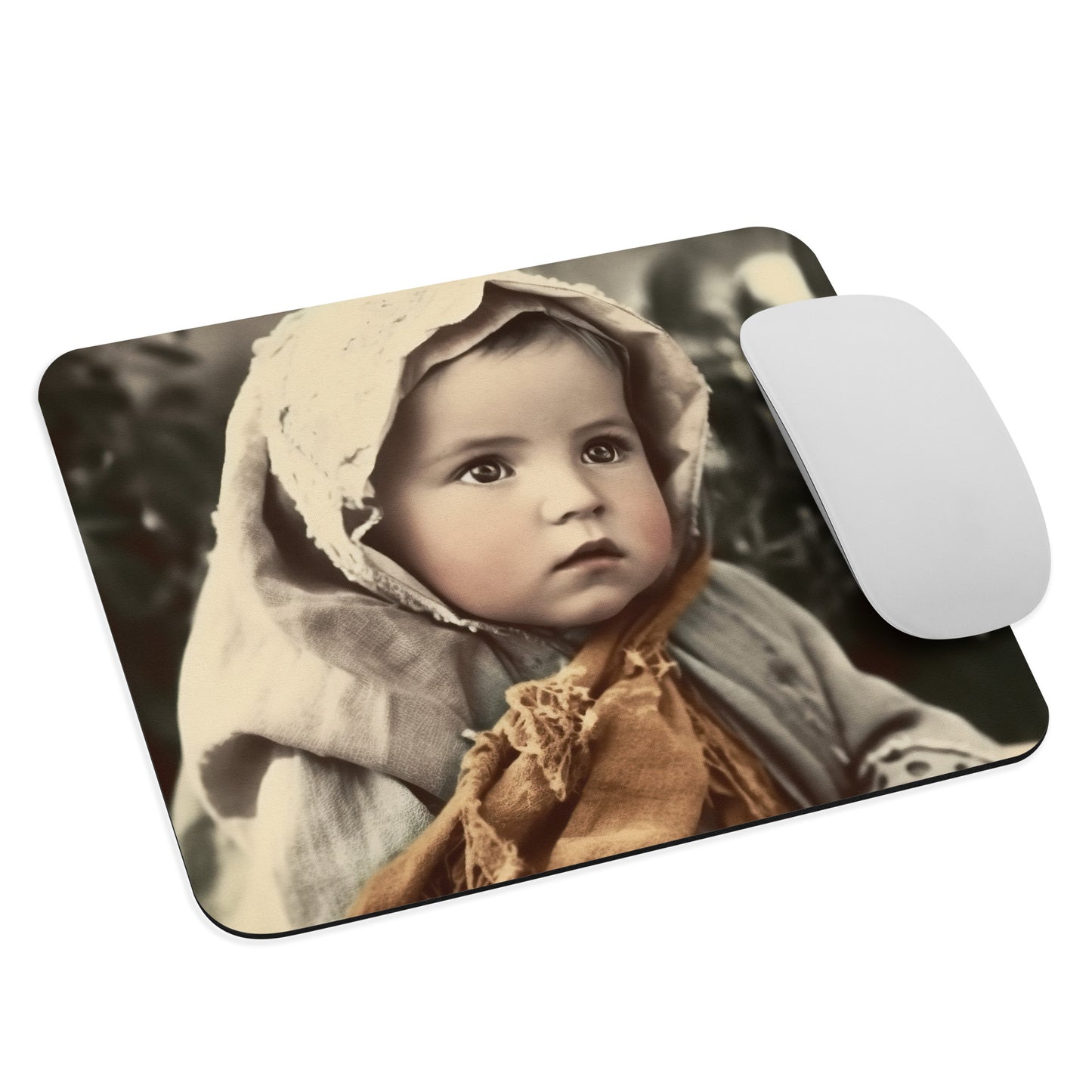 Mouse Pad / Non-slip / Portrait Jesus Nazareth I