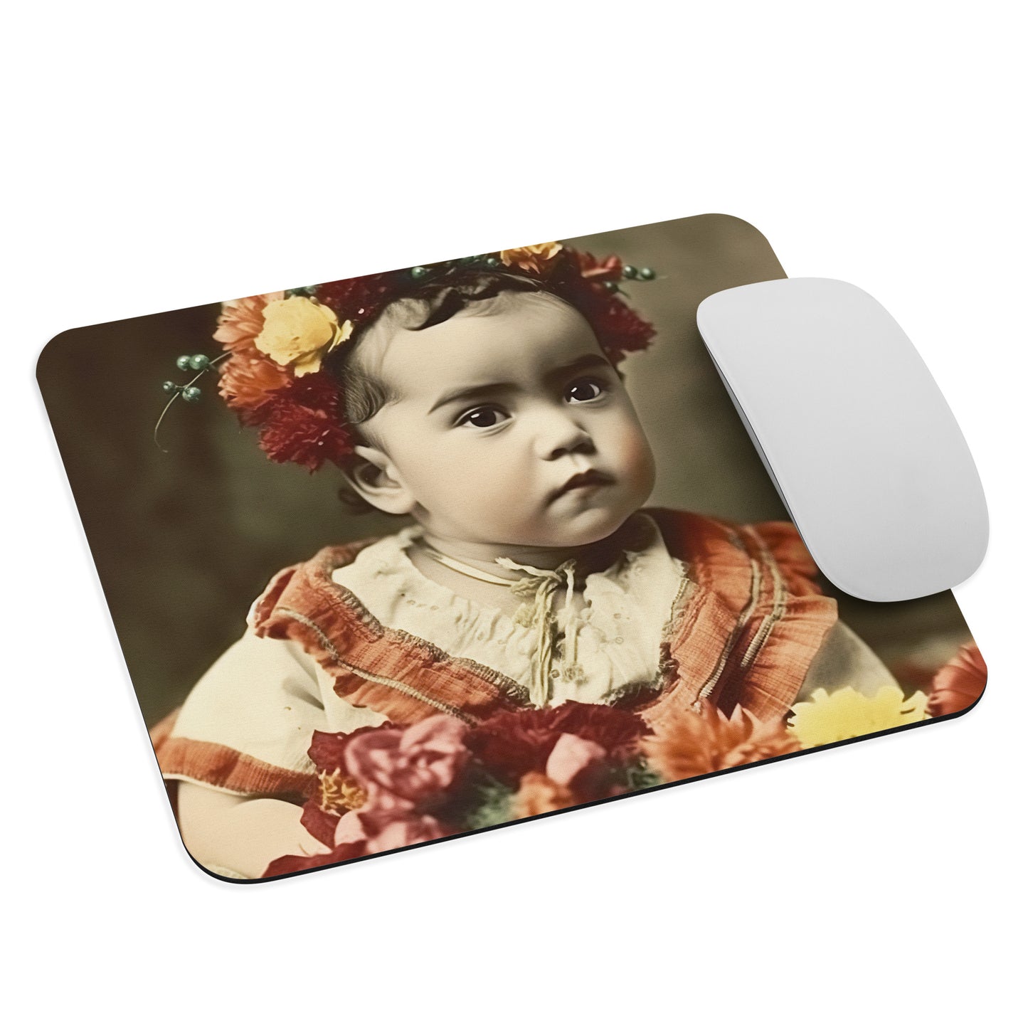 Mouse Pad / Non-slip / Portrait Magdalena Frida I