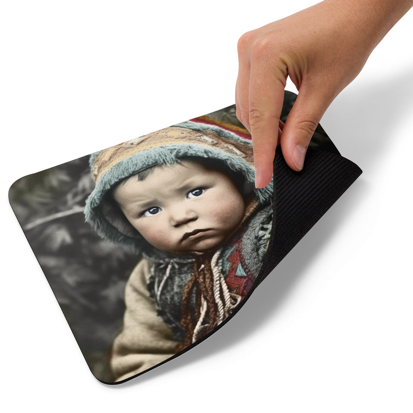 Mouse Pad / Non-slip / Portrait Koelbjerg Child I