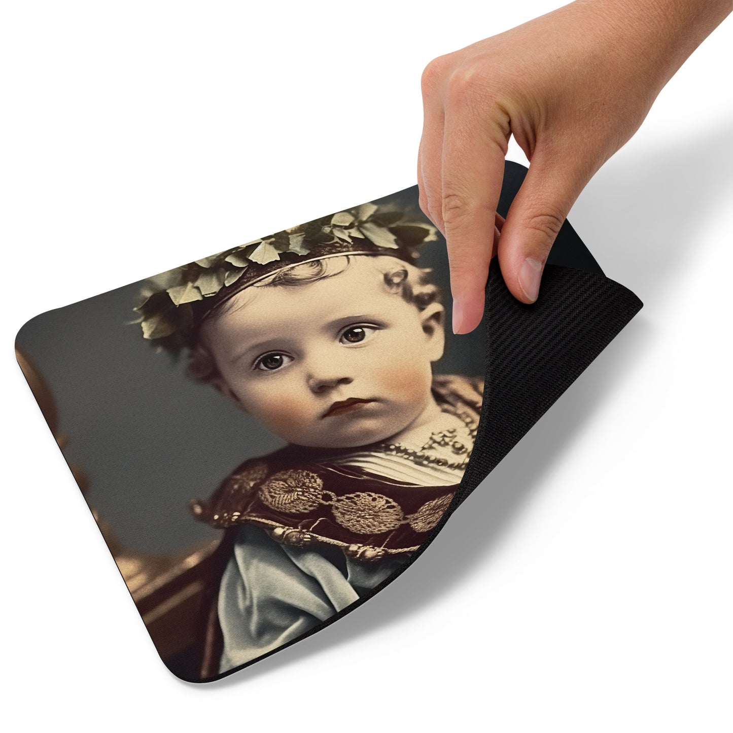 Mouse Pad / Non-slip / Portrait Gaius Julius I