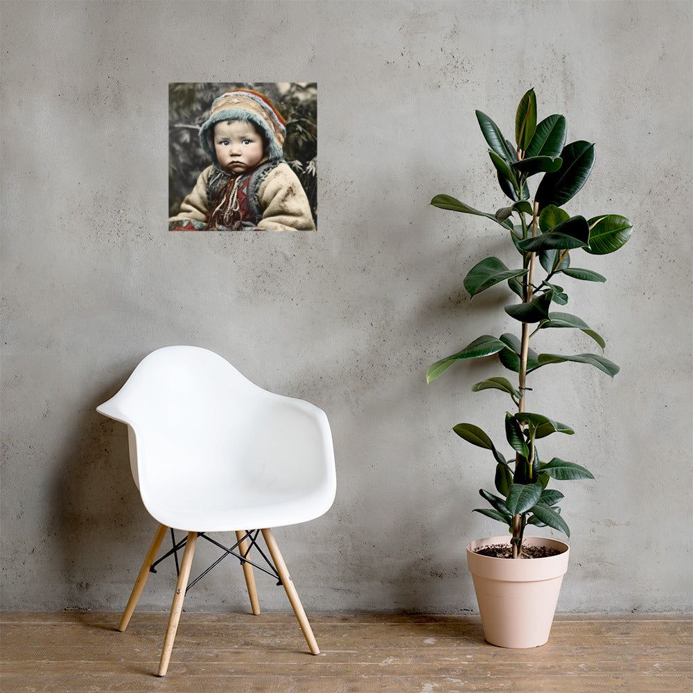 Poster / Photo-Paper Glossy / Portrait Koelbjerg Child I