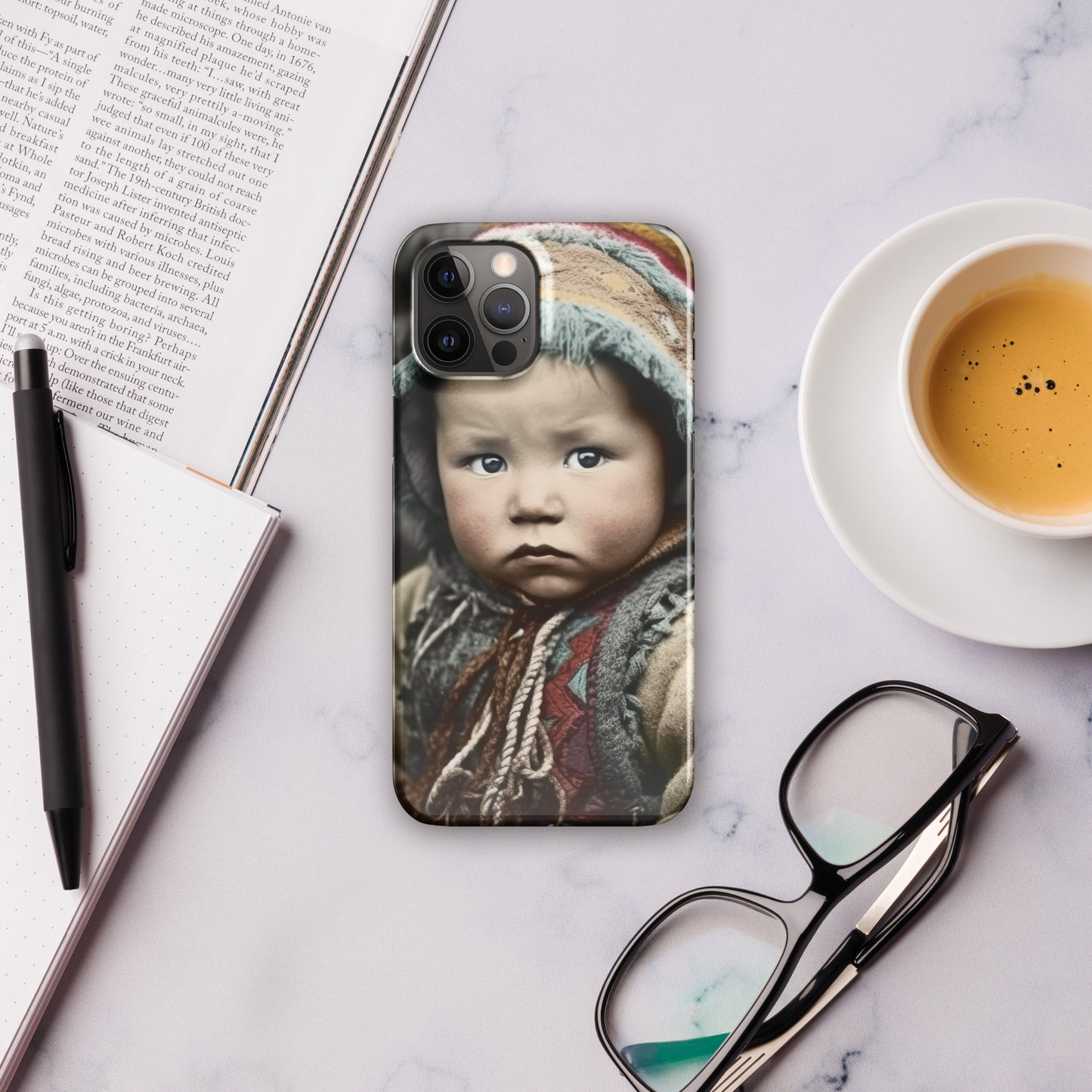 iPhone® Case / Snap Edition / Portrait Koelbjerg Child I