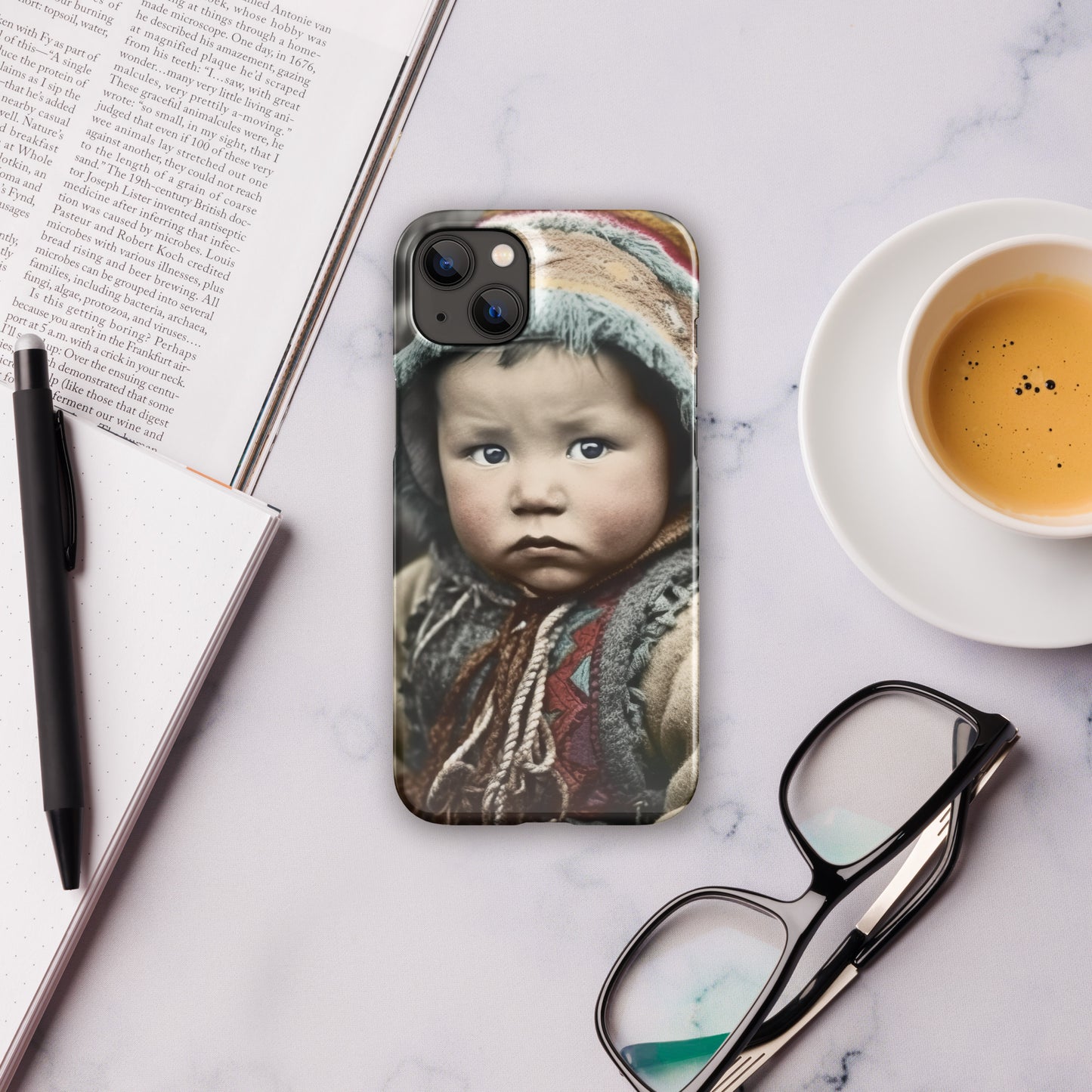 iPhone® Case / Snap Edition / Portrait Koelbjerg Child I