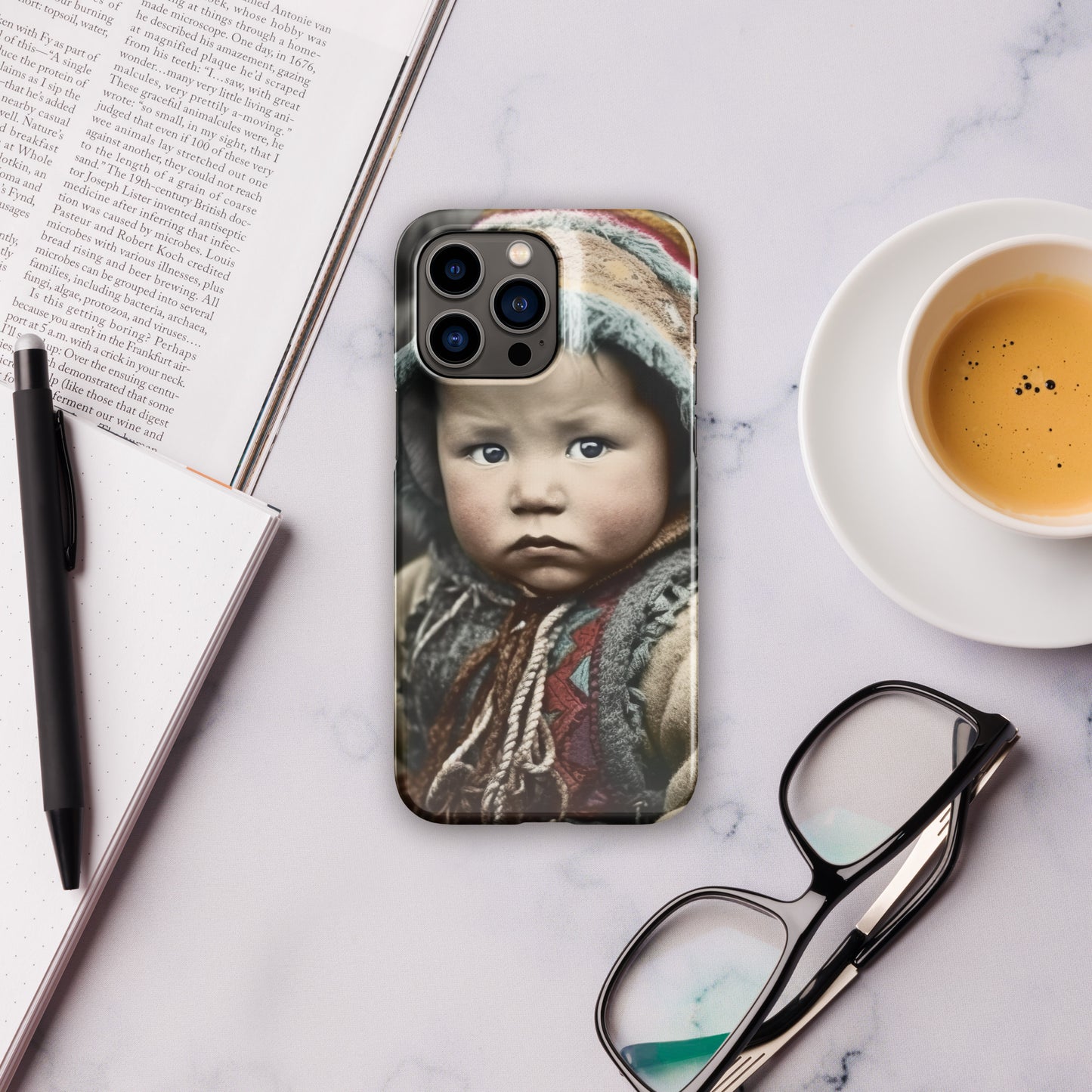 iPhone® Case / Snap Edition / Portrait Koelbjerg Child I