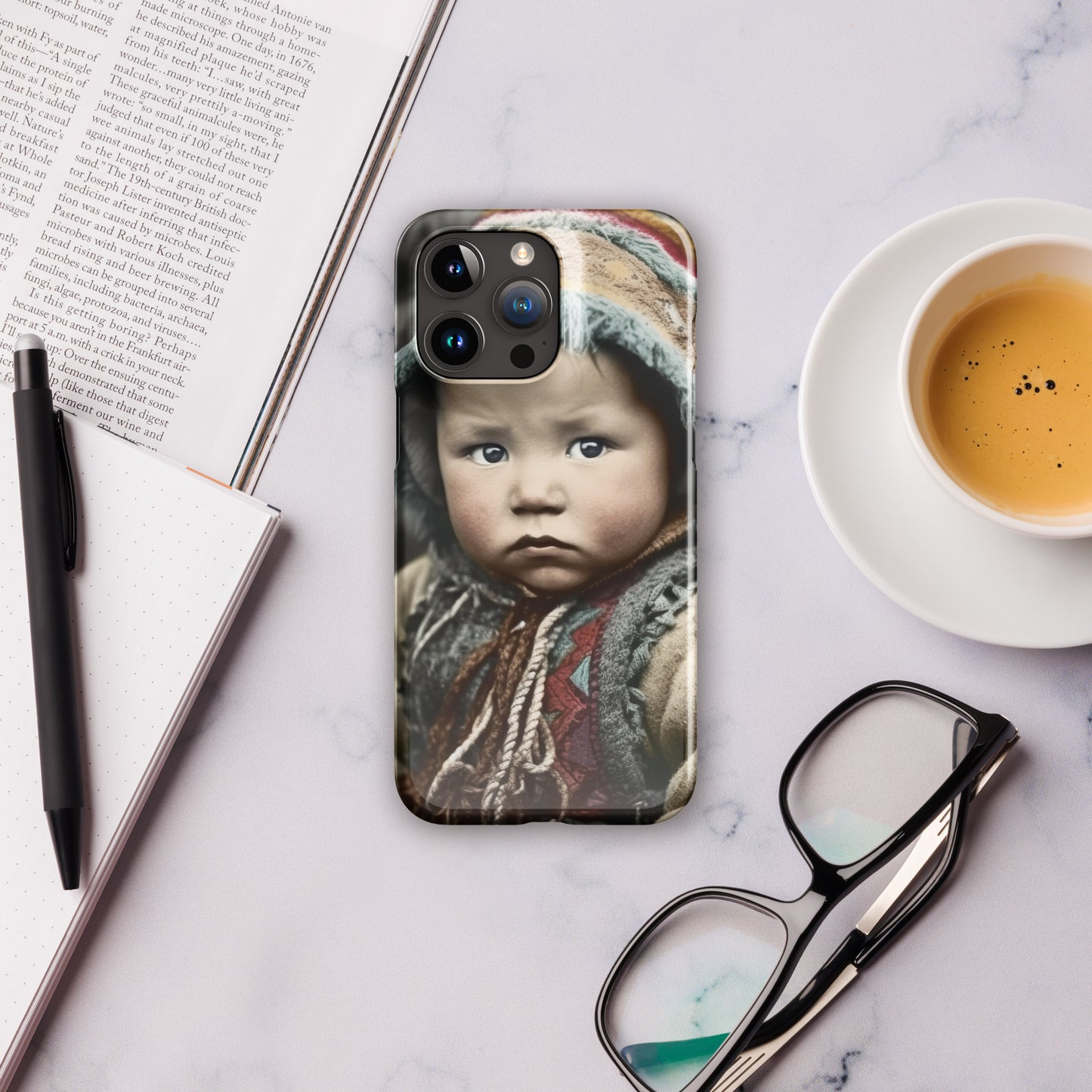 iPhone® Case / Snap Edition / Portrait Koelbjerg Child I