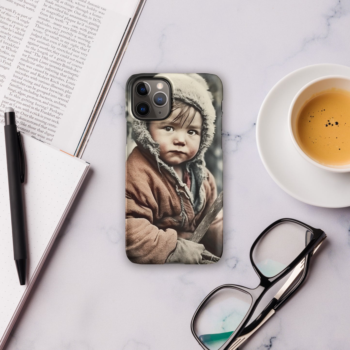 iPhone® Case / Snap Edition / Portrait Ötzi Tisenjoch I