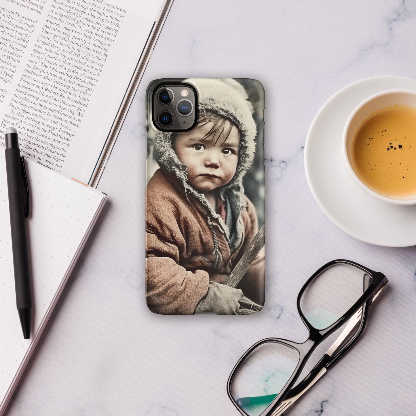 iPhone® Case / Snap Edition / Portrait Ötzi Tisenjoch I