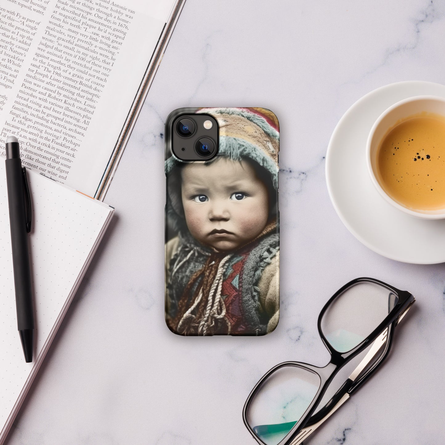 iPhone® Case / Snap Edition / Portrait Koelbjerg Child I