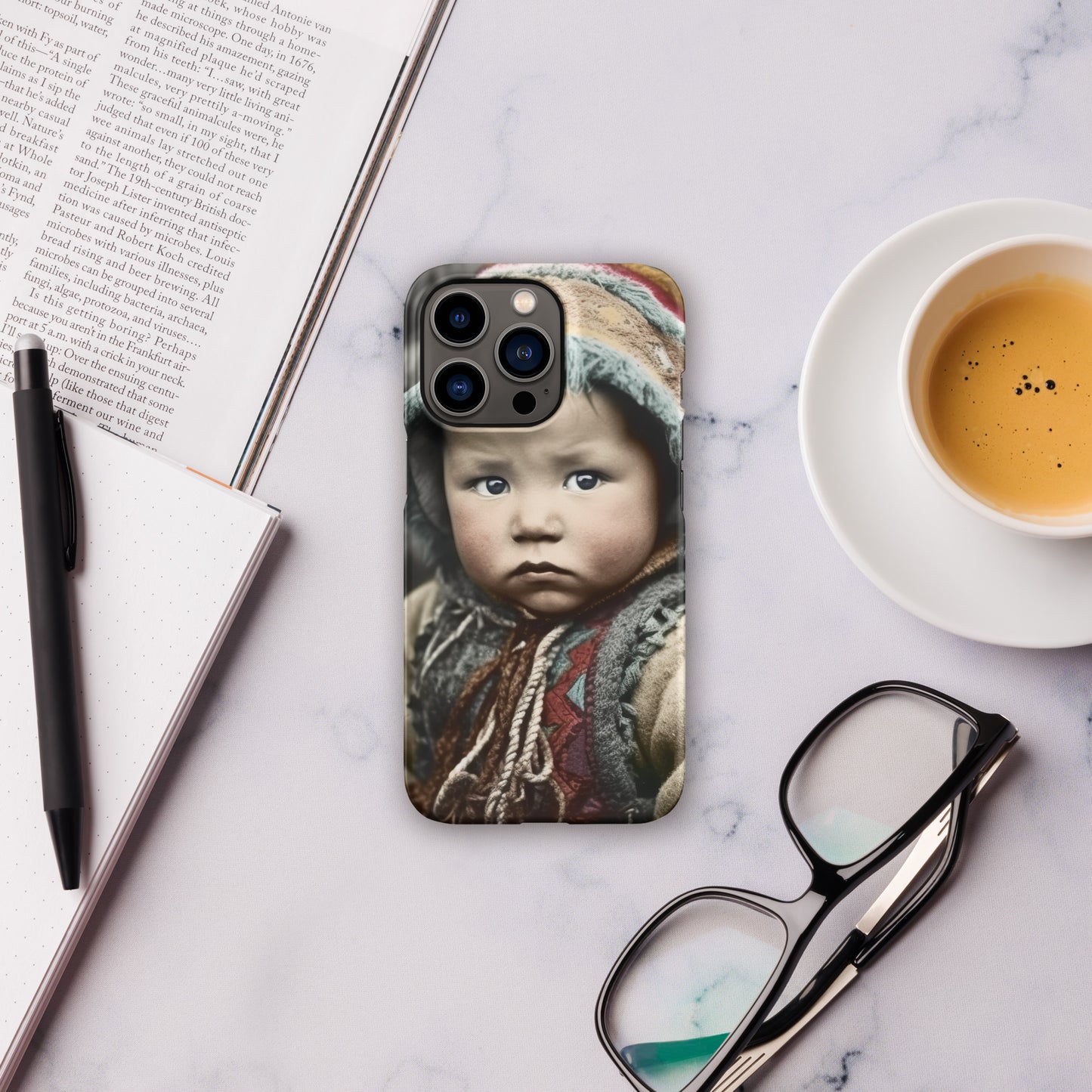 iPhone® Case / Snap Edition / Portrait Koelbjerg Child I