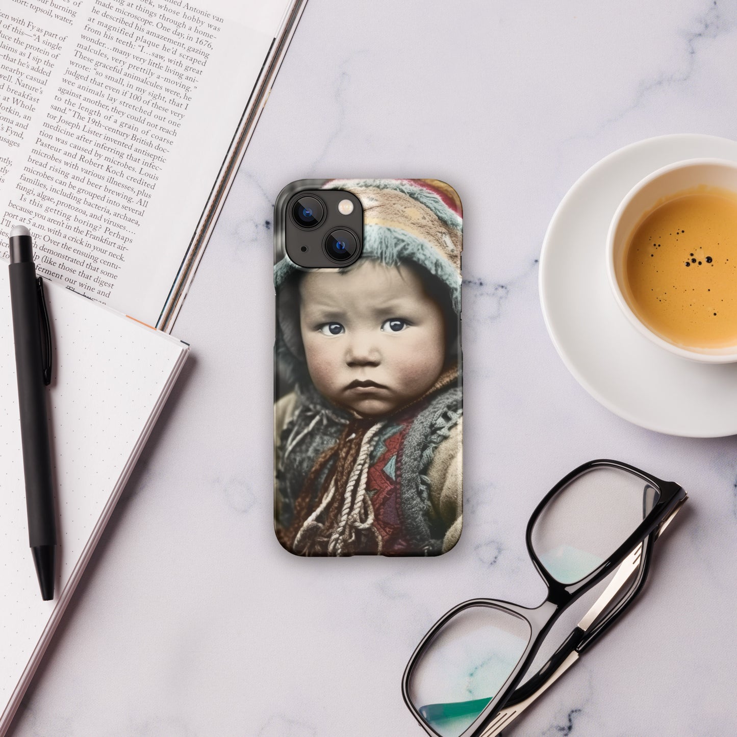 iPhone® Case / Snap Edition / Portrait Koelbjerg Child I