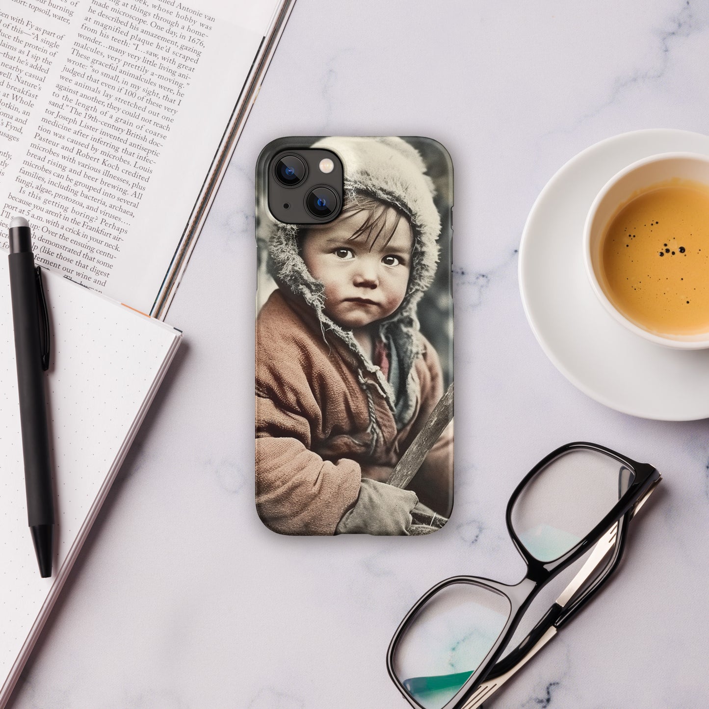 iPhone® Case / Snap Edition / Portrait Ötzi Tisenjoch I